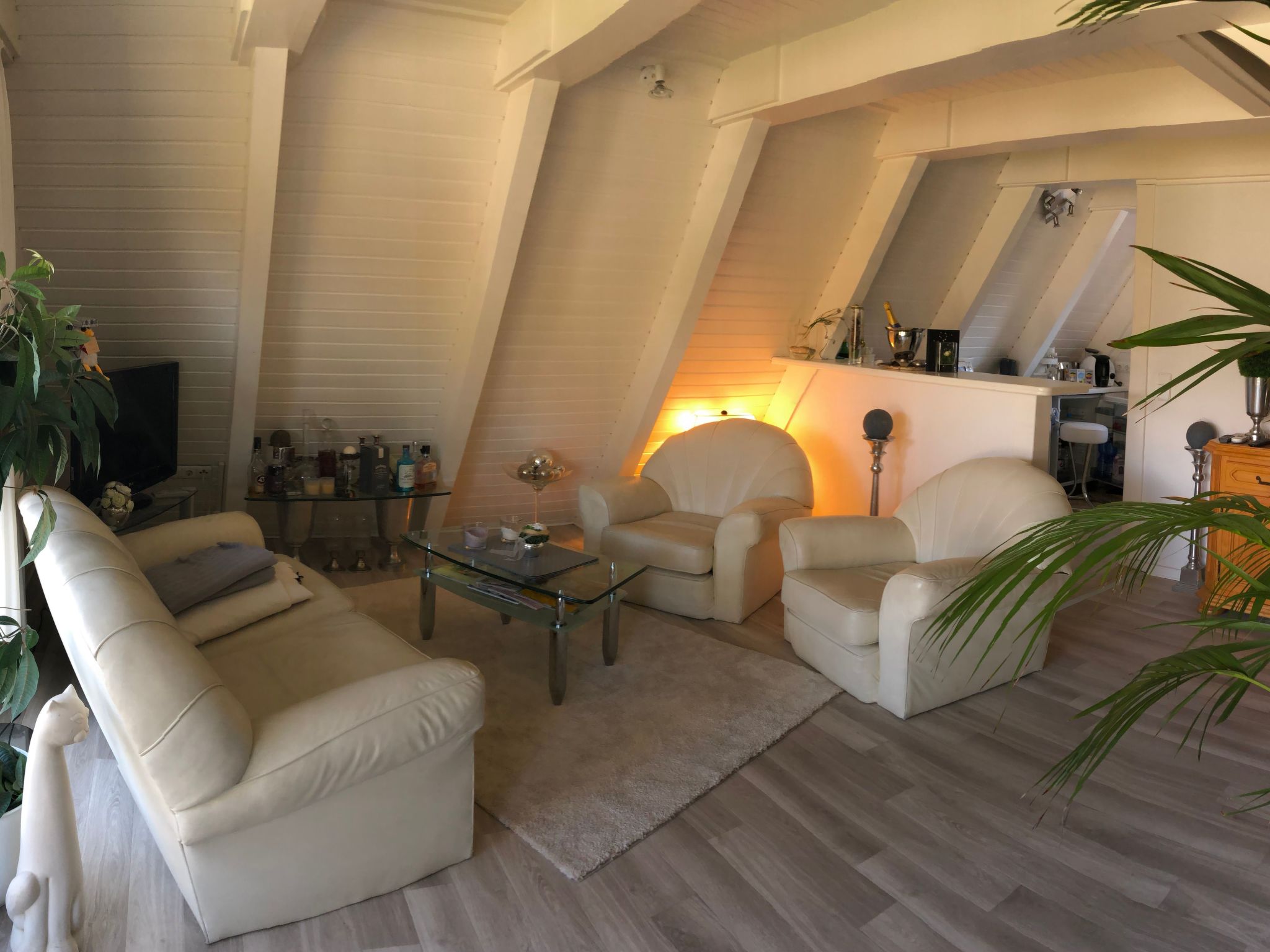 Nurdachhaus in Burhave mit Garten