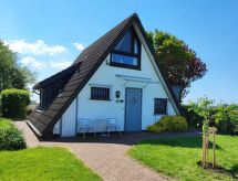 Vrijstaand Nurdachhaus met tuin op 300 meter van het strand in Burhave - thumbnail 1