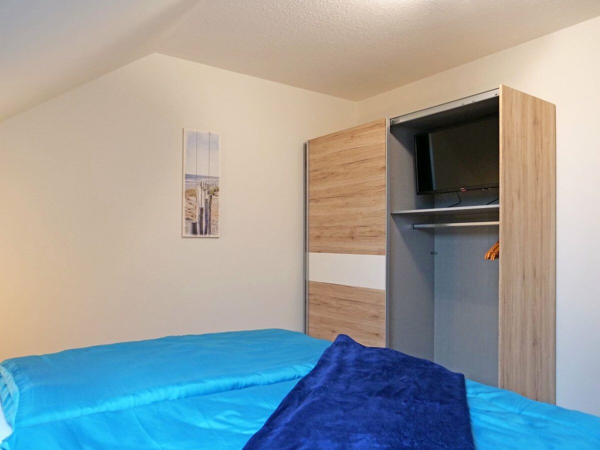 In Burhave mit Großer Terrasse-Drinnen