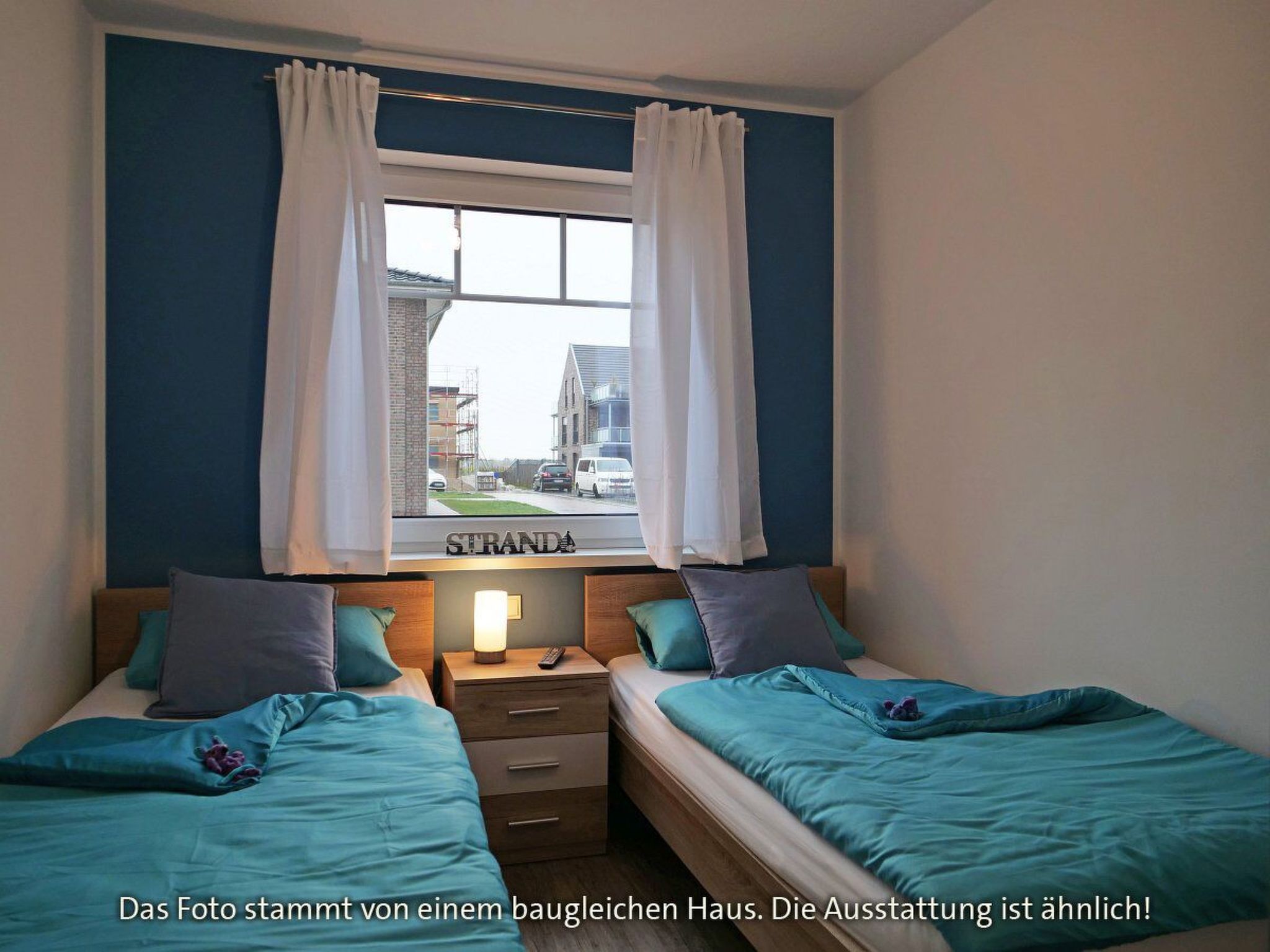 In Burhave mit Großer Terrasse-Drinnen