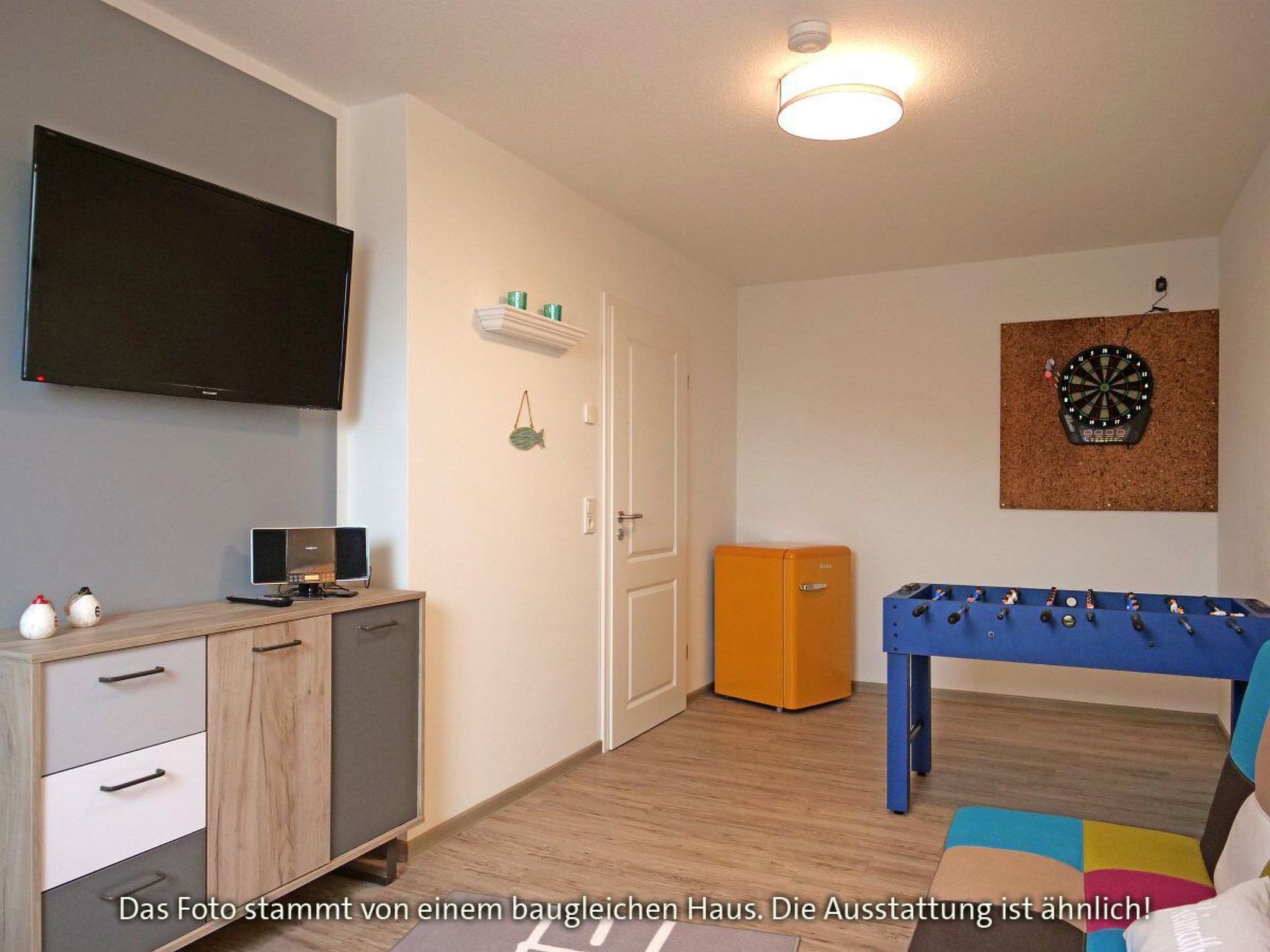 In Burhave mit Großer Terrasse-Drinnen