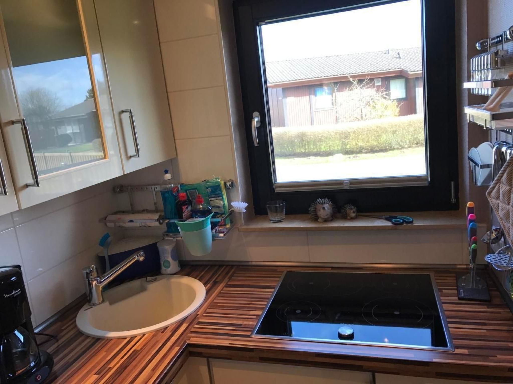 E13 Ferienhaus mit Garten, Terrasse und Deichblick-Binnen