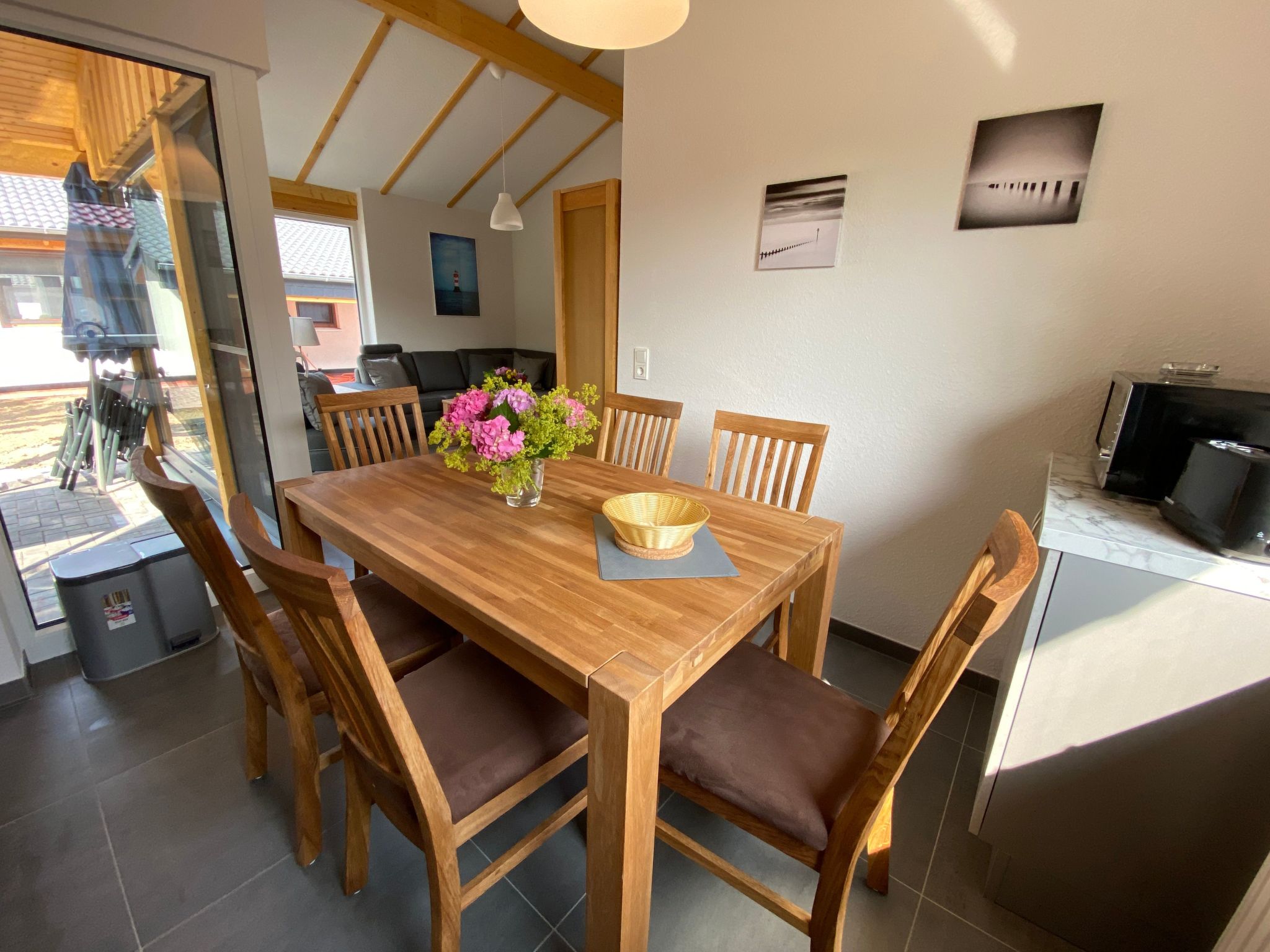 N7 Haus mit Terrasse und Garten an der Nordsee-Inside