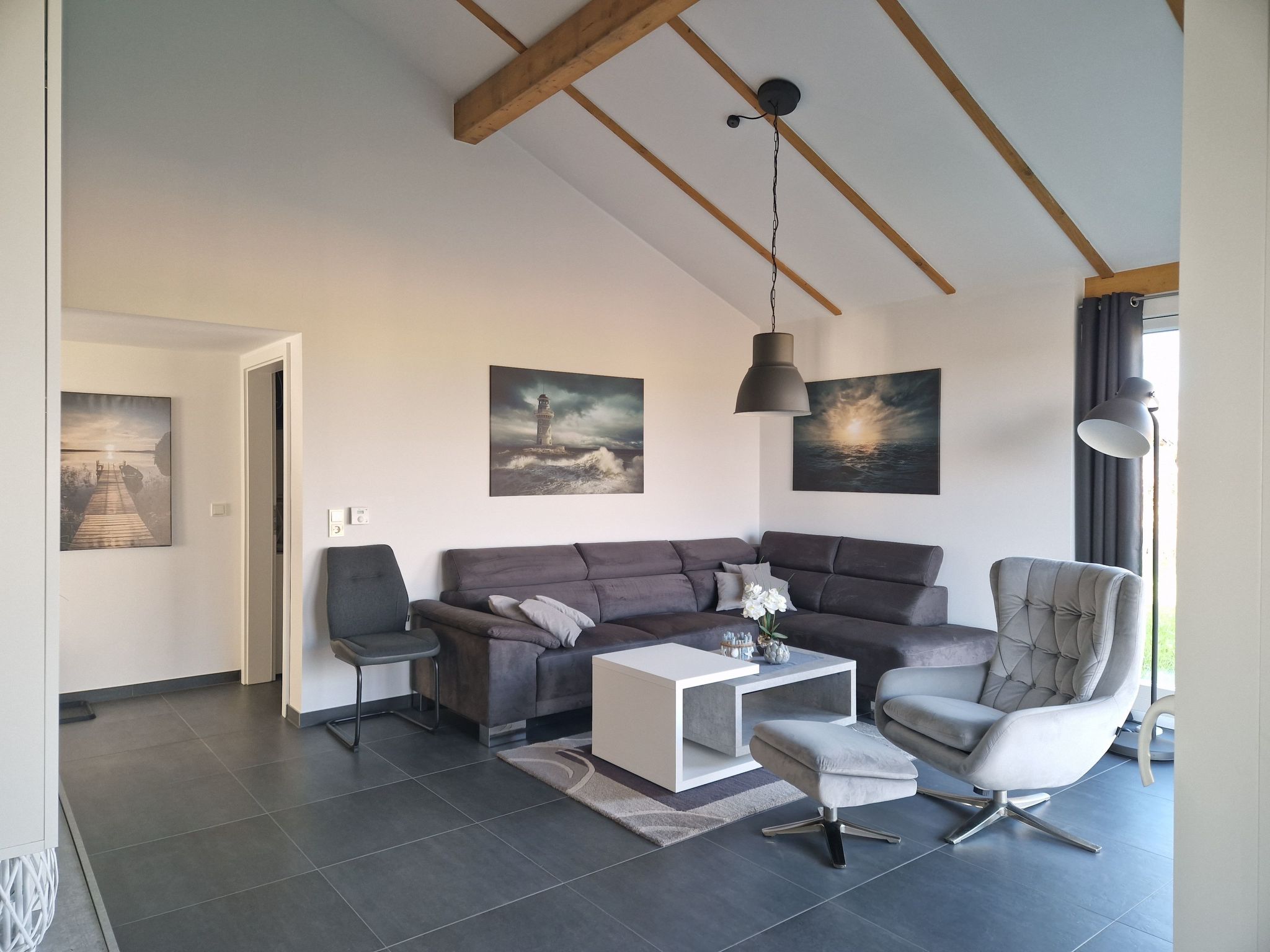 G2 Ferienhaus mit Wiesenblick und Waschmaschine-Inside