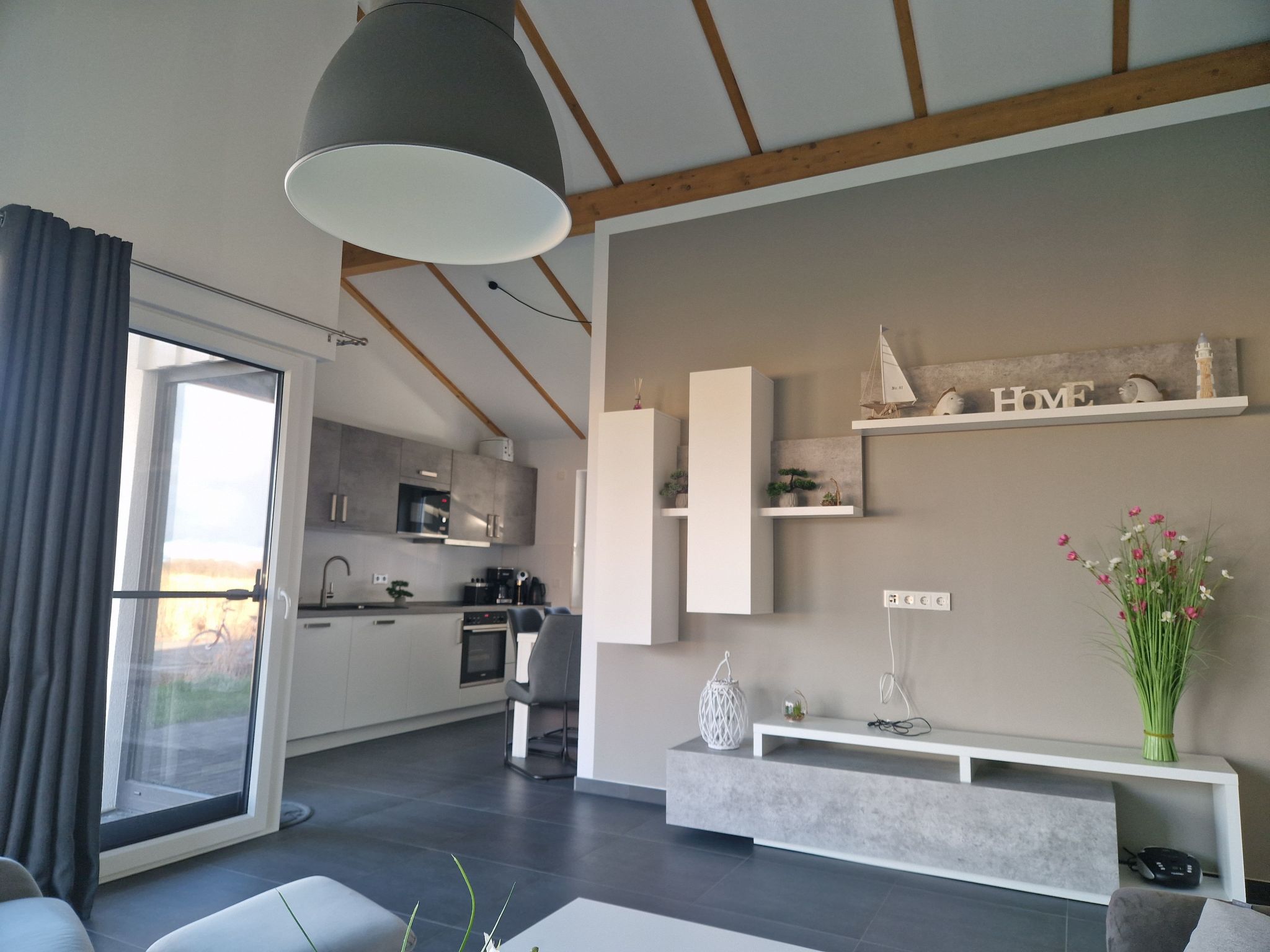 G2 Ferienhaus mit Wiesenblick und Waschmaschine-Inside