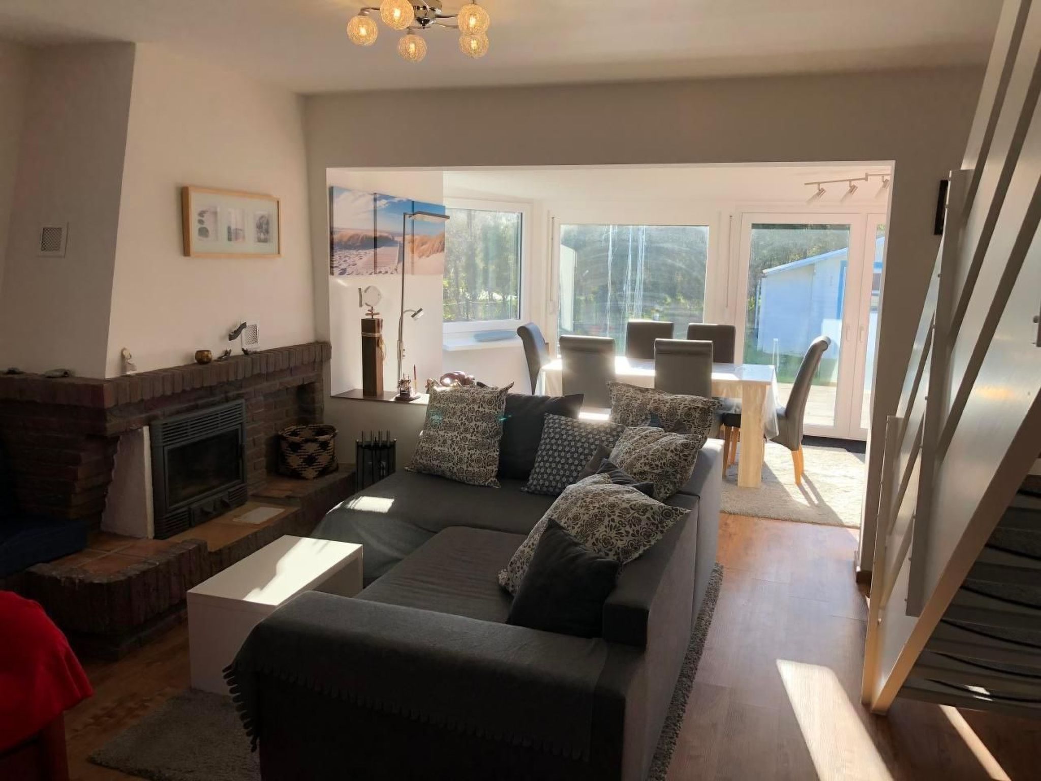 E3 Haus mit Wintergarten, Kamin und Deichblick-Binnen