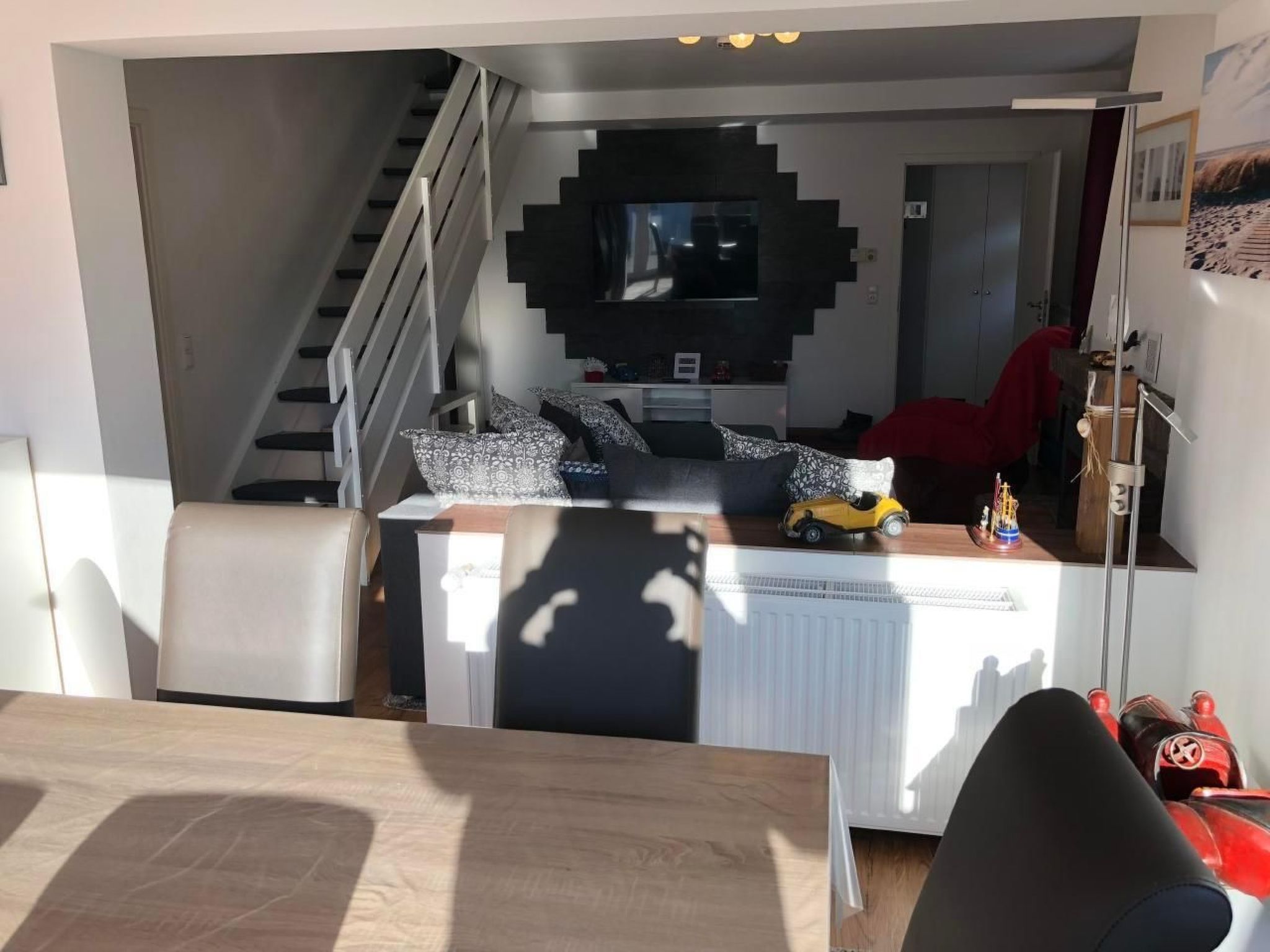 E3 Haus mit Wintergarten, Kamin und Deichblick-Binnen