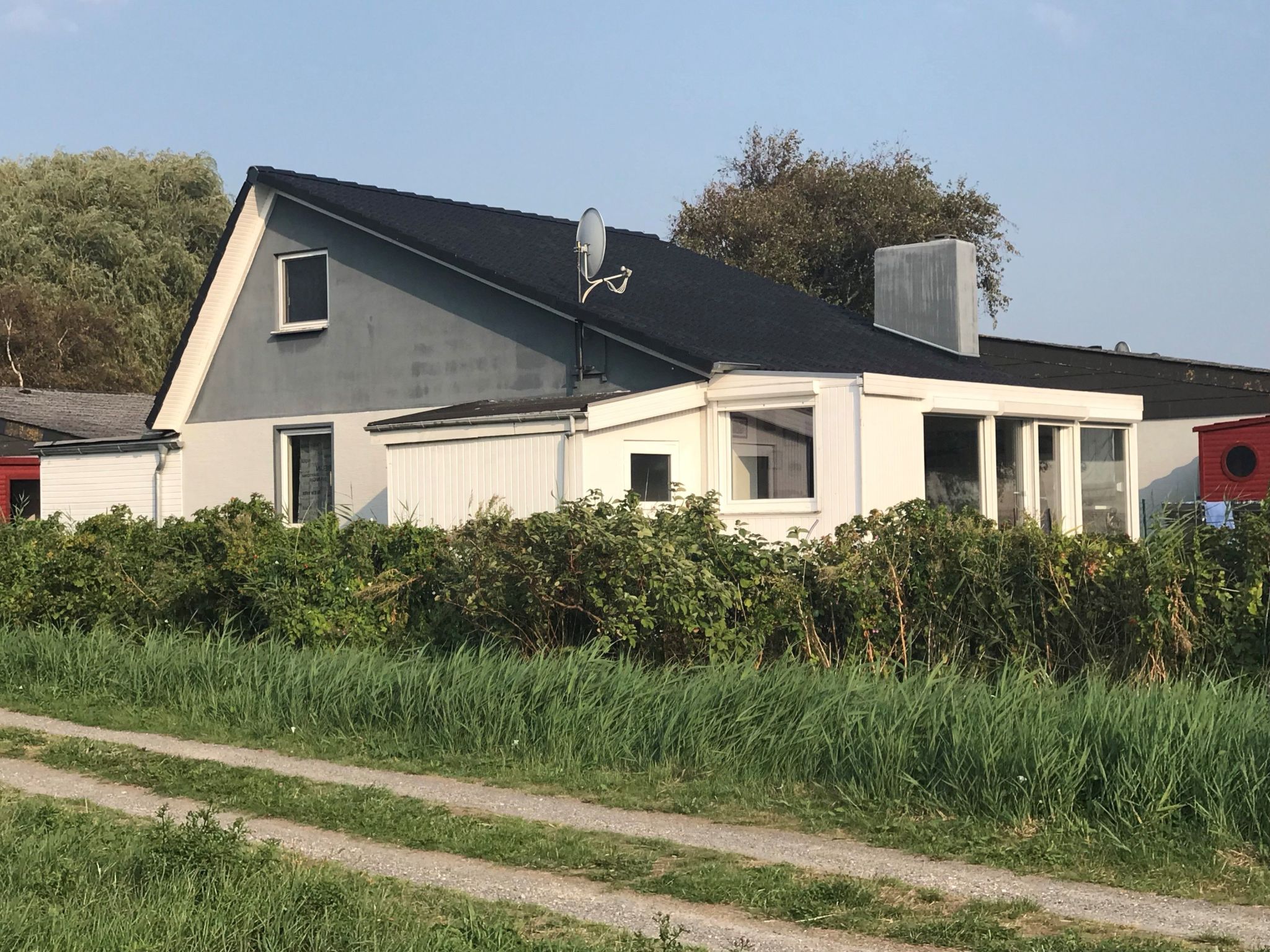 E3 Haus mit Wintergarten, Kamin und Deichblick-Binnen