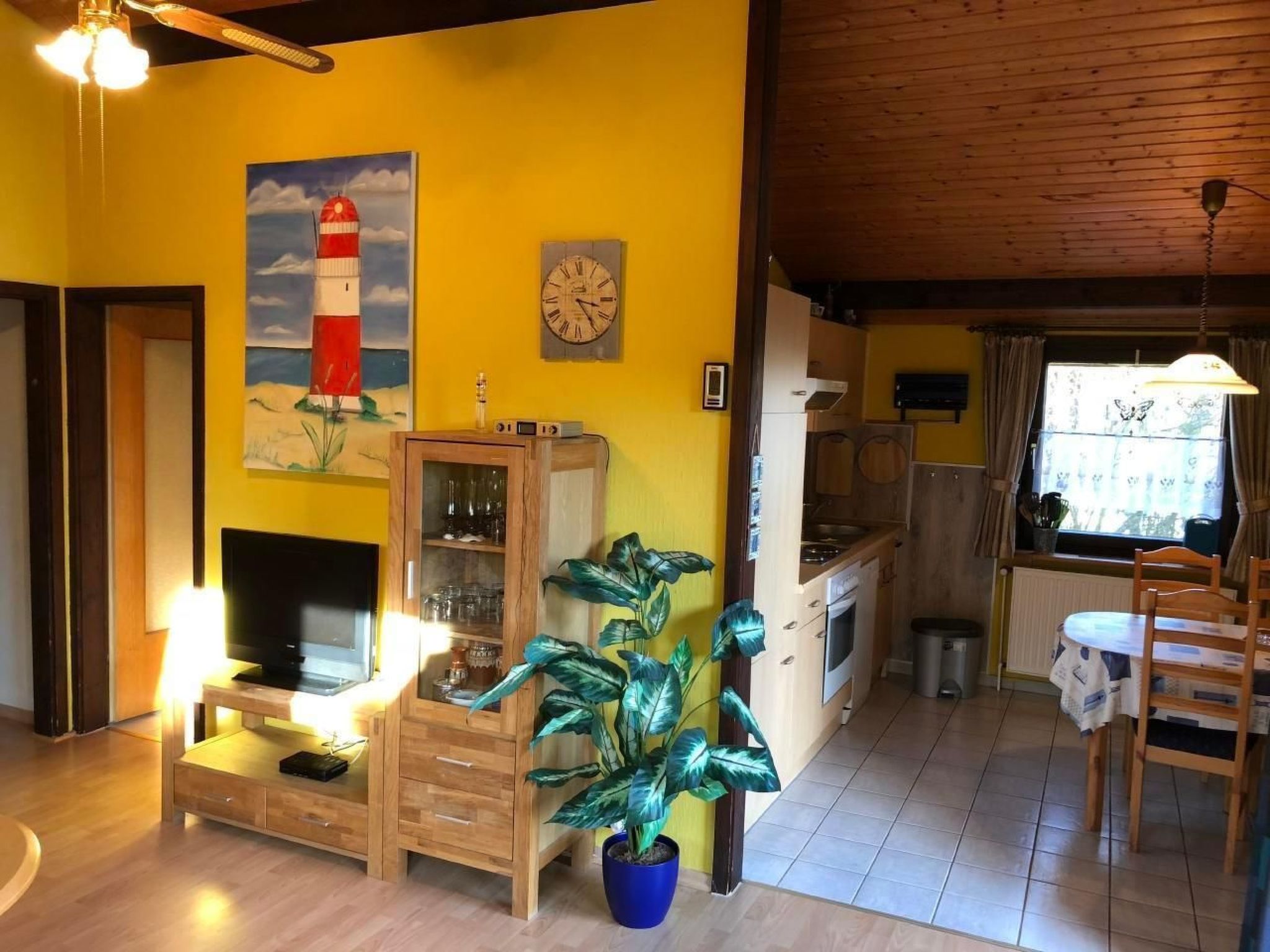 D4 Haus in Eckwarderhörne mit Terrasse und Garten-Binnen