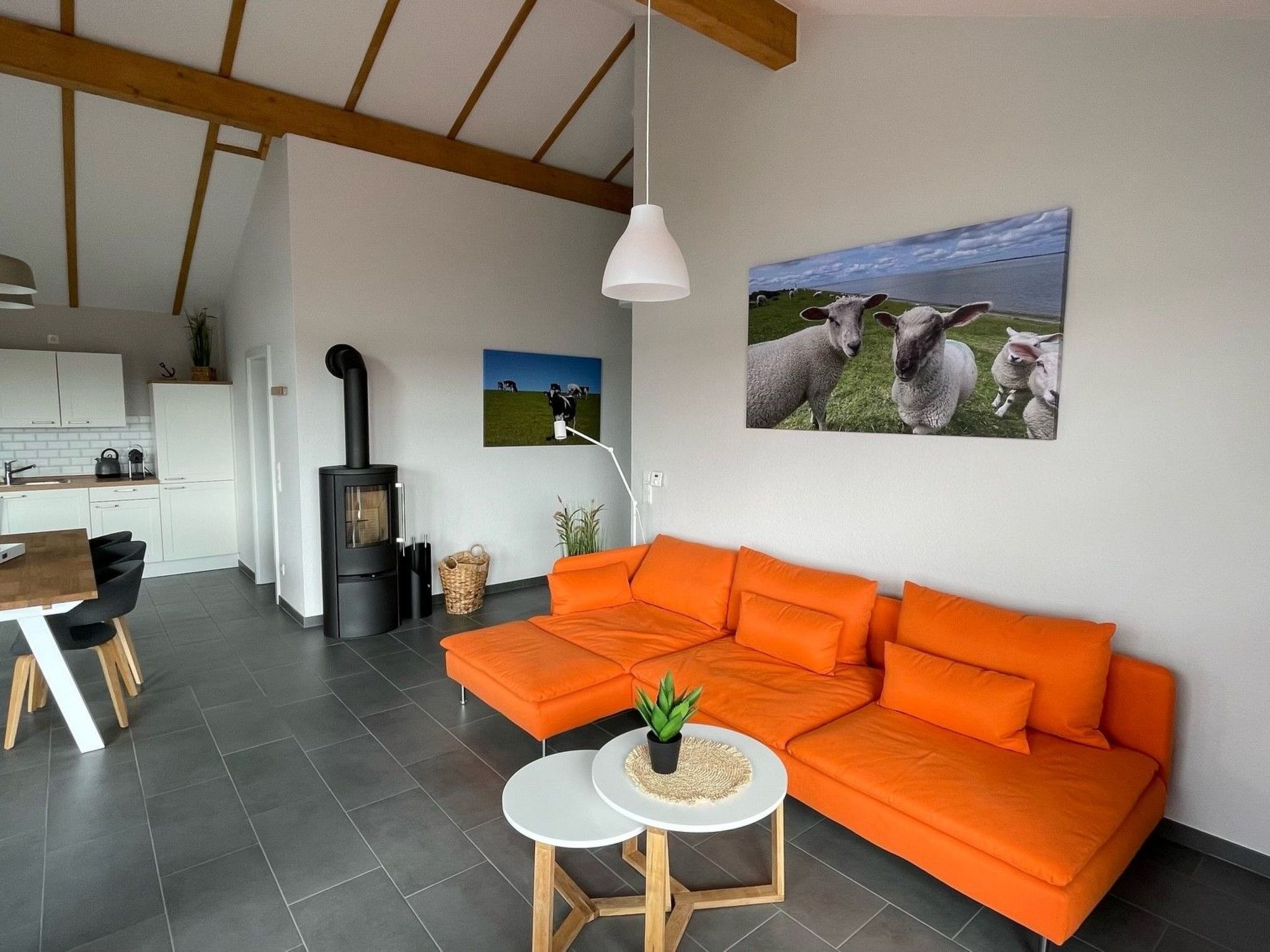 G1 Eingezäuntes Haus mit Kamin in Eckwarderhörne-Inside