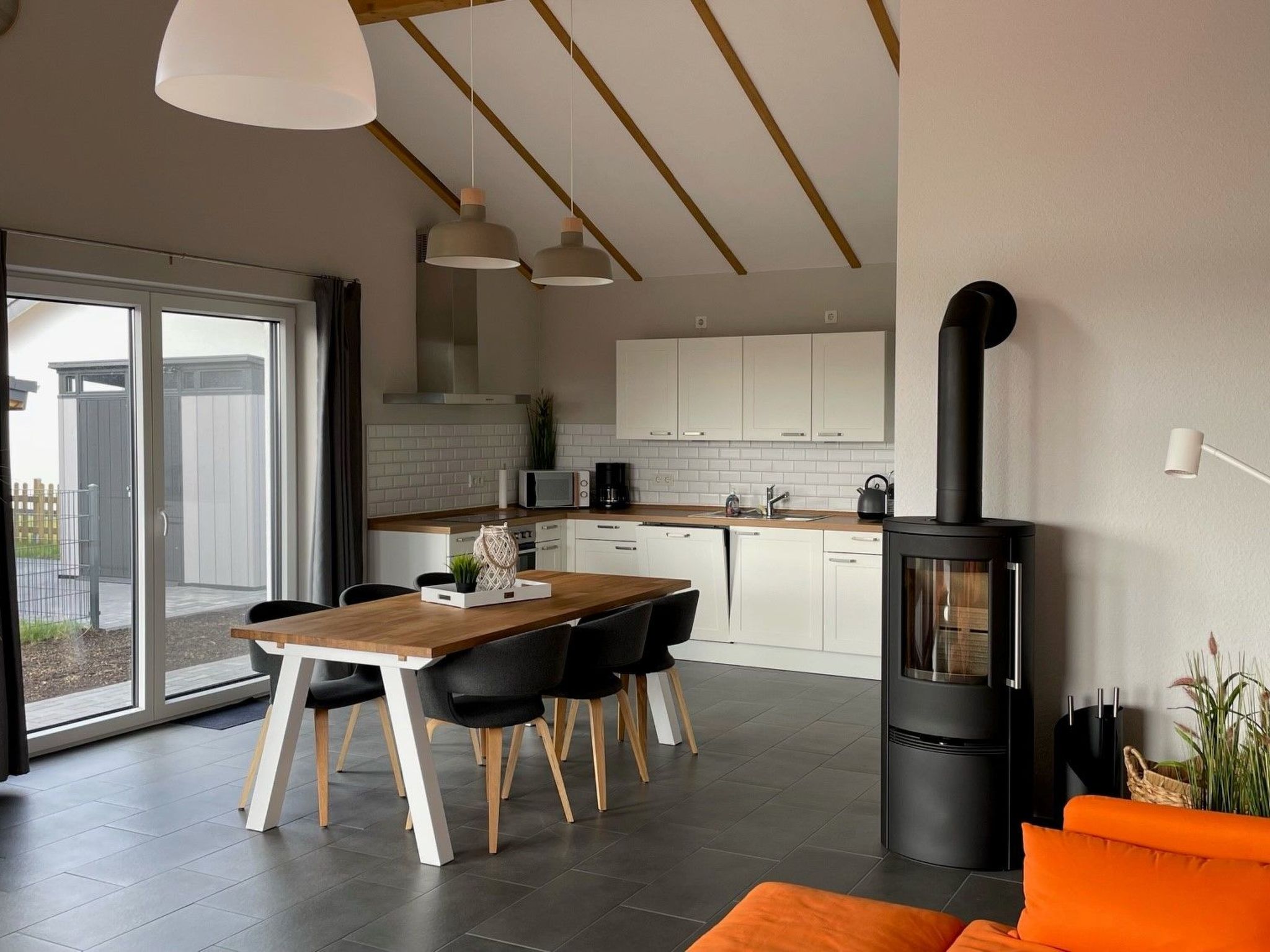 G1 Eingezäuntes Haus mit Kamin in Eckwarderhörne-Inside