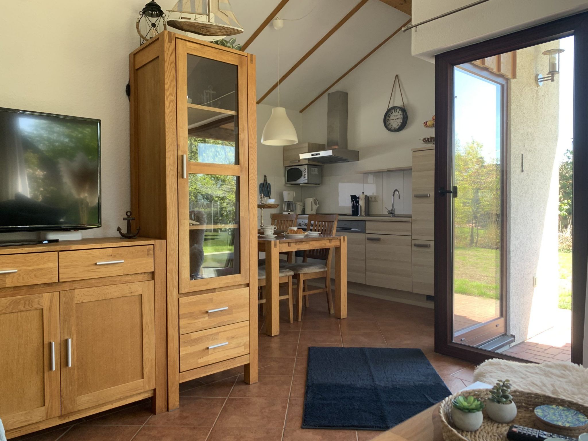 M1 Ferienhaus mit Garten, Terrasse und Carport-Inside