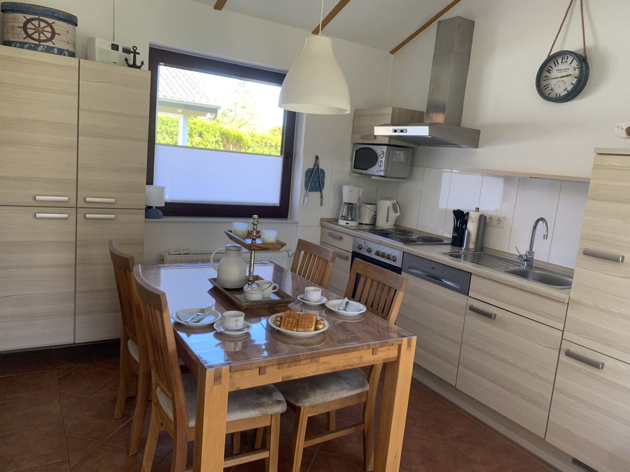 M1 Ferienhaus mit Garten, Terrasse und Carport-Inside