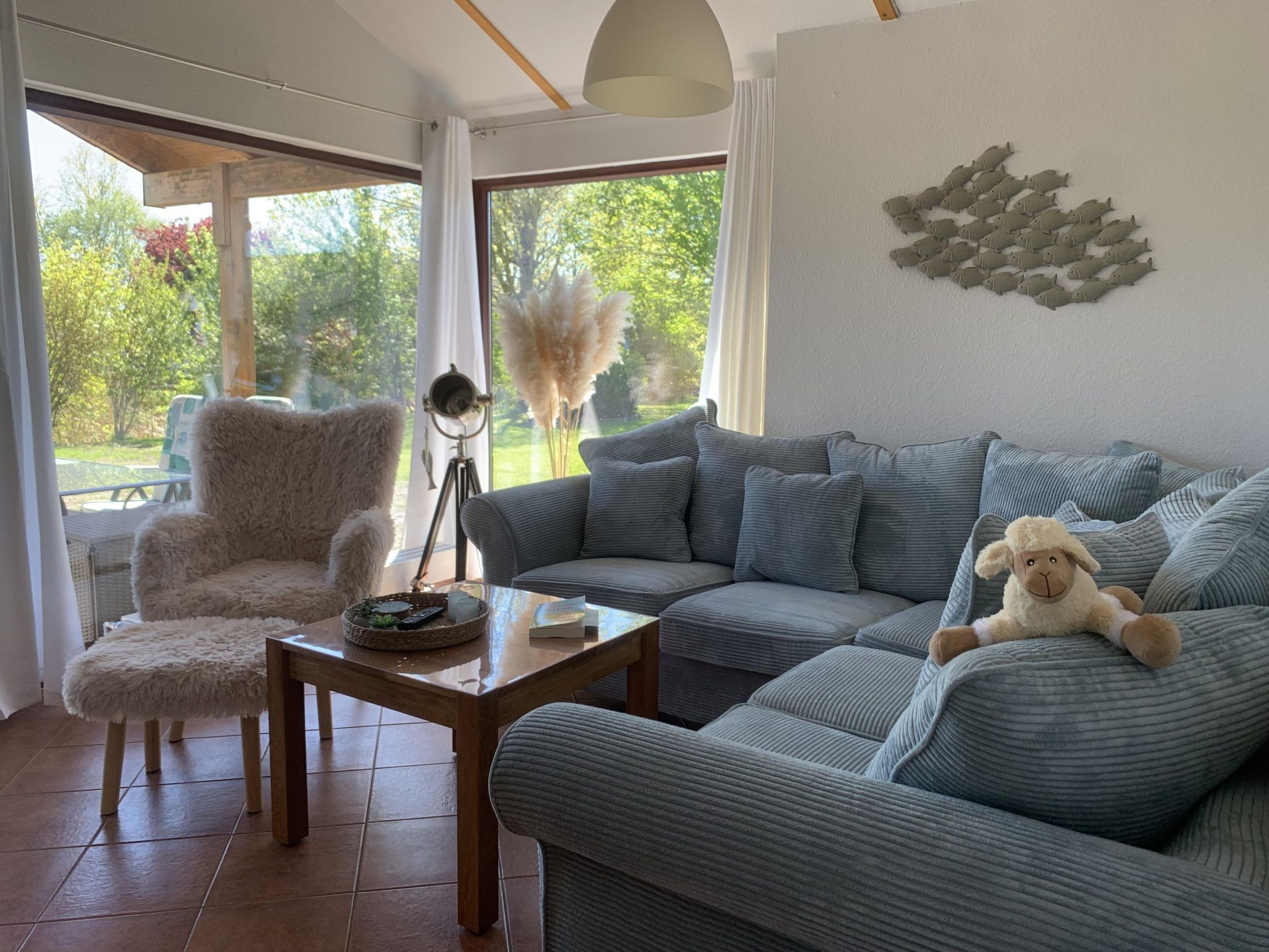 M1 Ferienhaus mit Garten, Terrasse und Carport-Inside