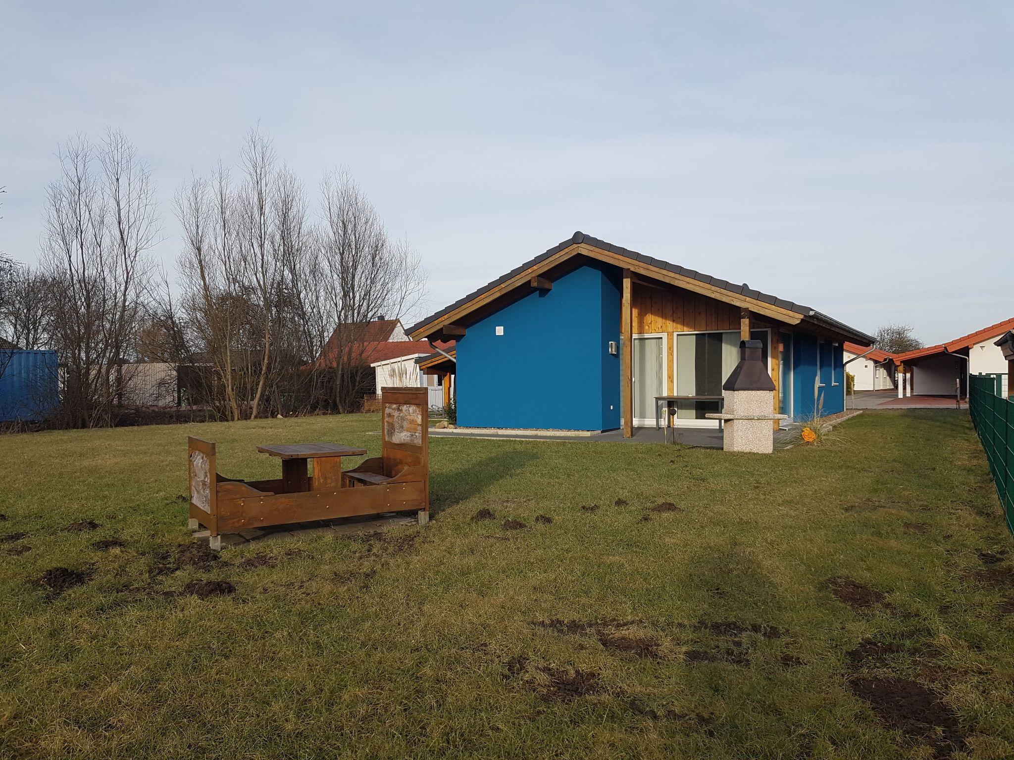 E21 Freistehendes Haus mit Garten und Deichblick-Binnen