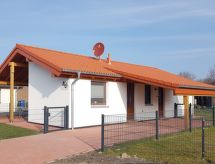 Vrijstaande bungalow voor 6 met tuin, 200 meter van zee en meer in Burhave - thumbnail 1