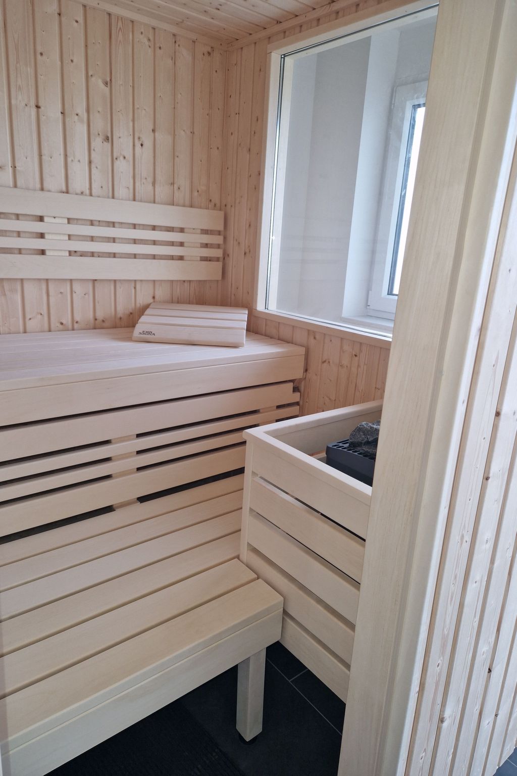 G4 Nordsee-Ferienhaus mit Sauna und Garten-Inside