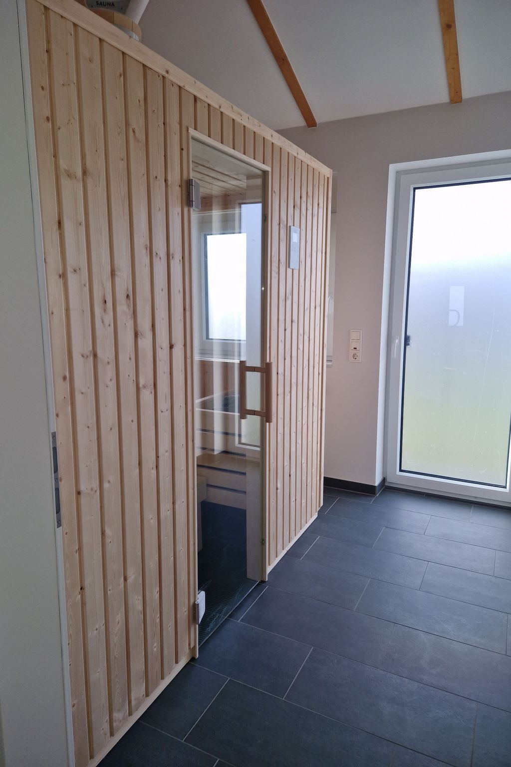 G4 Nordsee-Ferienhaus mit Sauna und Garten-Inside