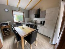 Omheinde vakantiebungalow nabij strand en meer in Burhave, 6 personen - thumbnail 4