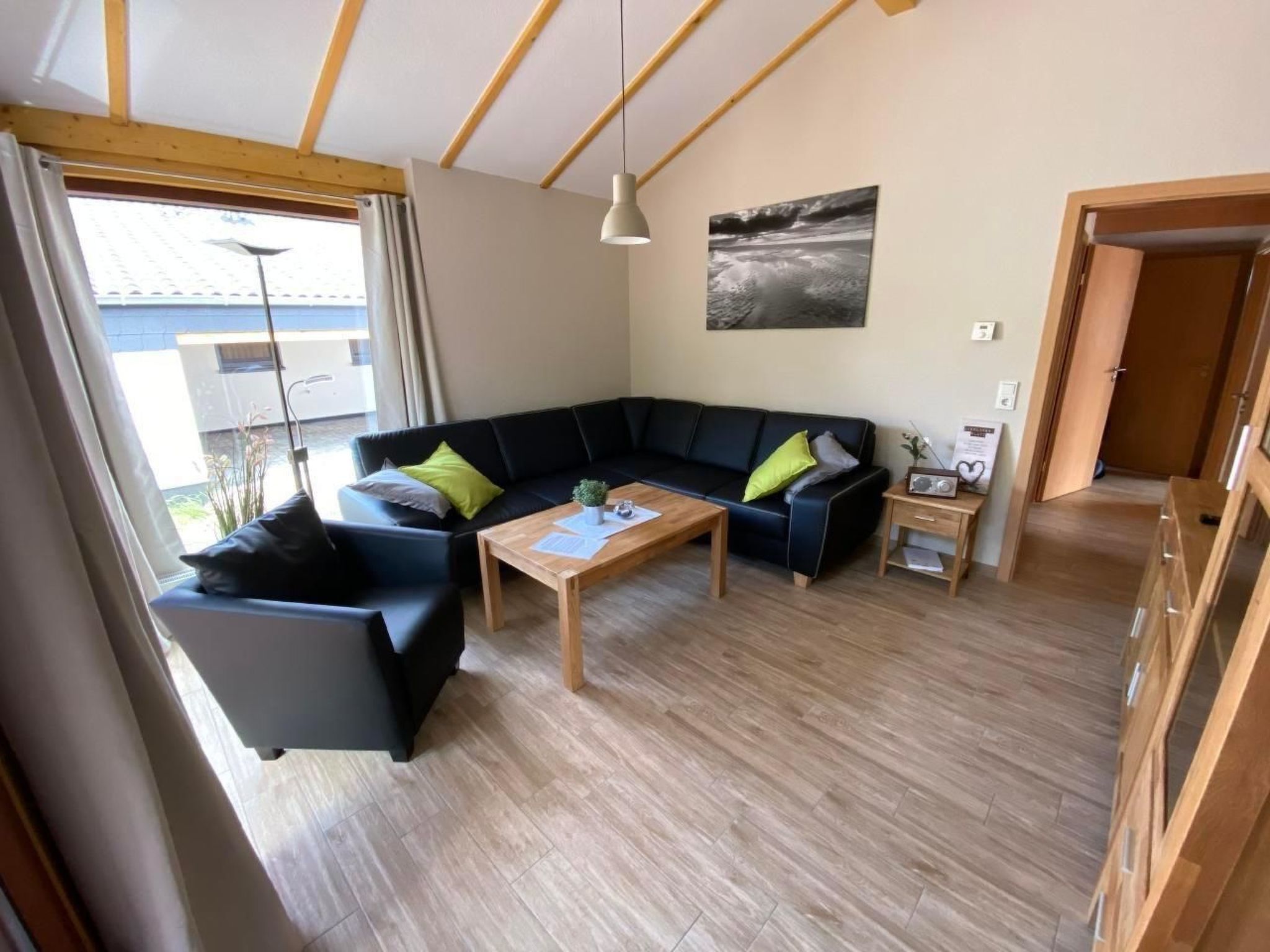 N5 Eingezäuntes Ferienhaus mit ebenerdiger Dusche-Binnen