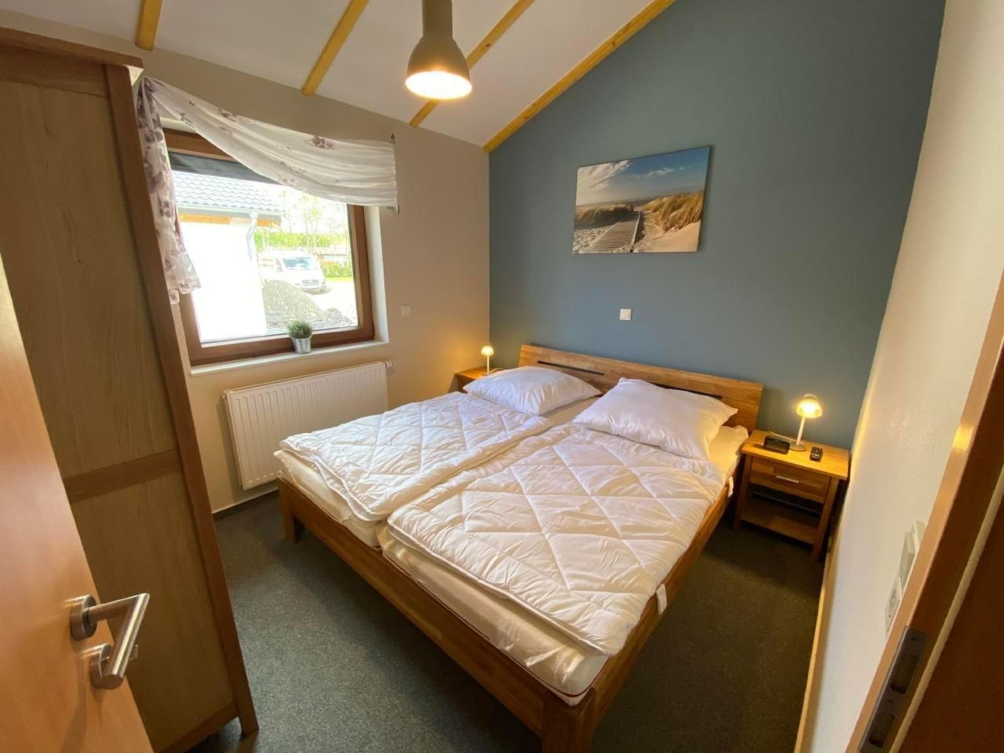 N5 Eingezäuntes Ferienhaus mit ebenerdiger Dusche-Binnen