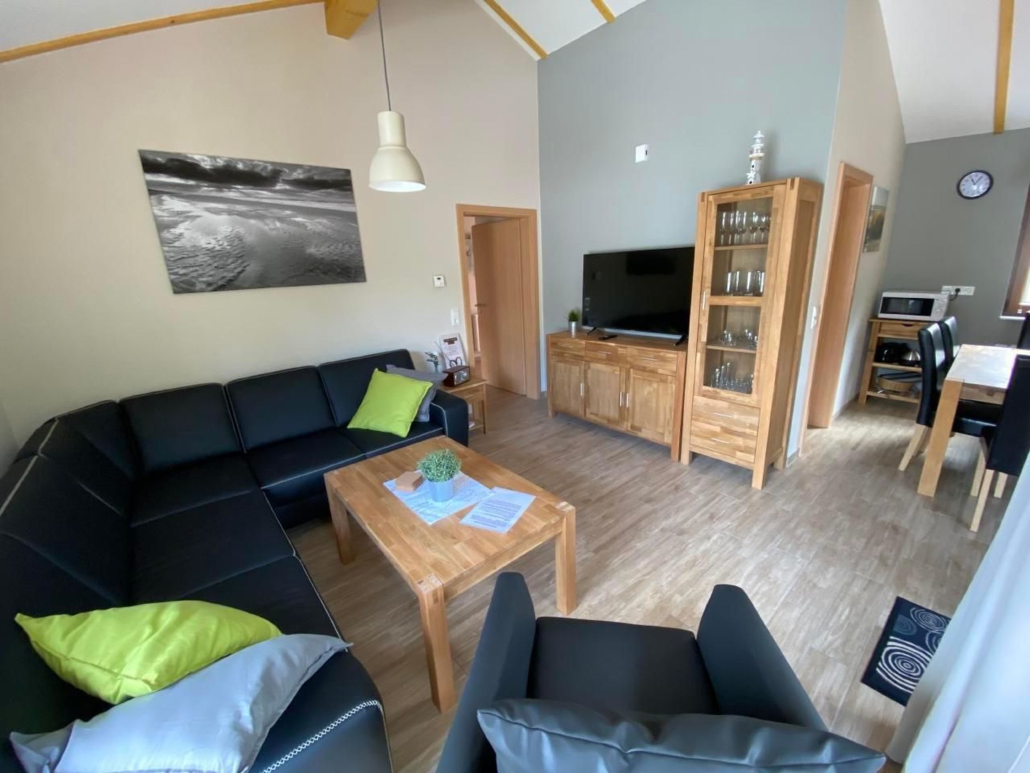 N5 Eingezäuntes Ferienhaus mit ebenerdiger Dusche-Binnen