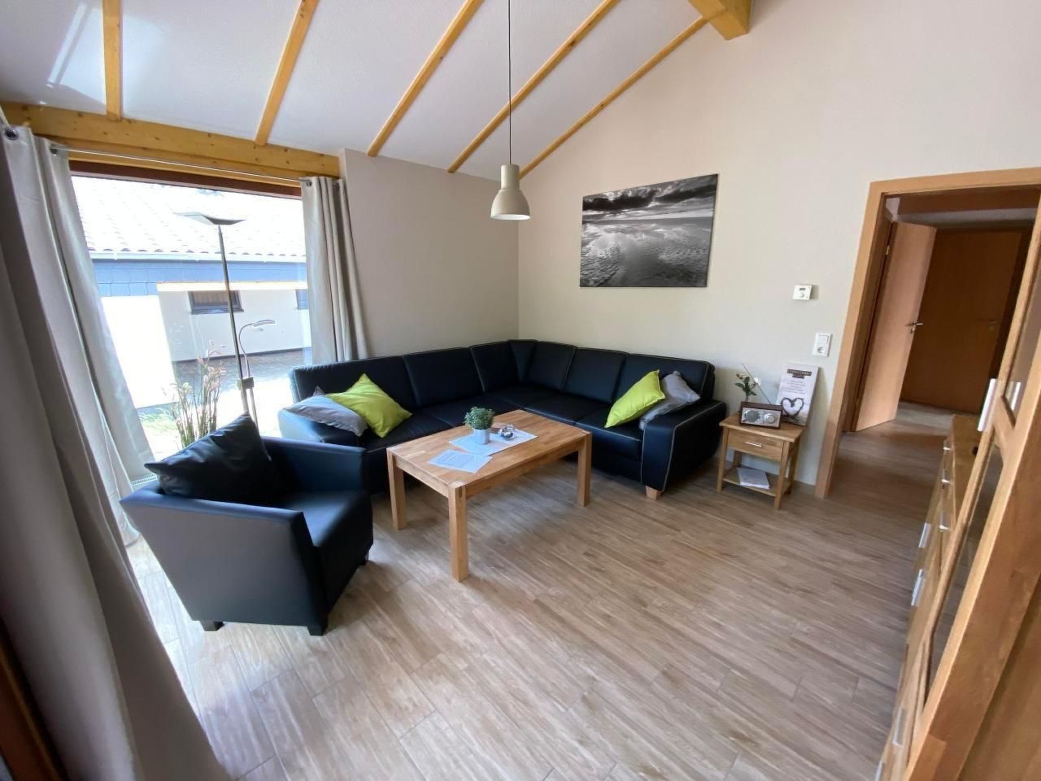 N5 Eingezäuntes Ferienhaus mit ebenerdiger Dusche-Binnen