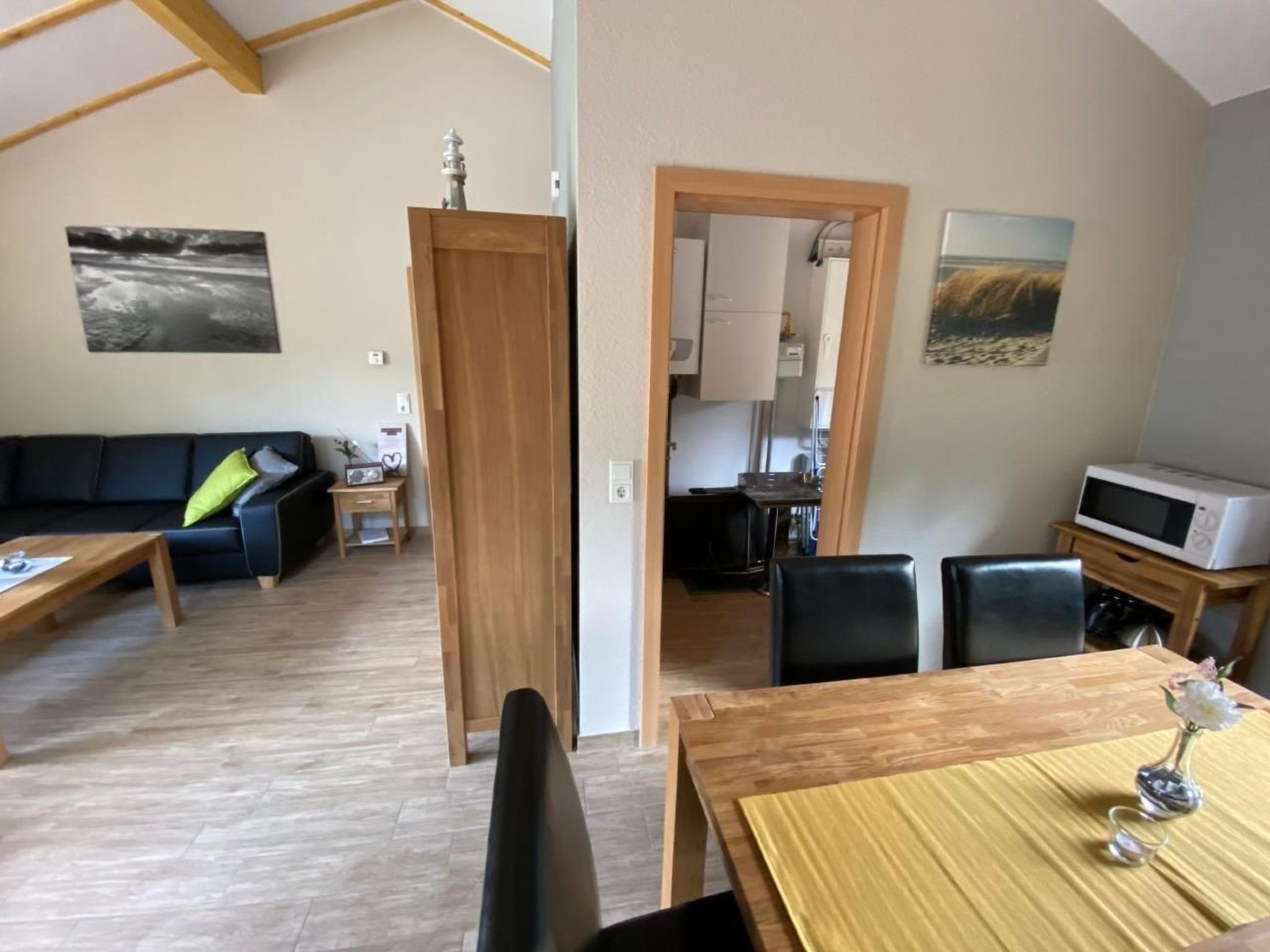 N5 Eingezäuntes Ferienhaus mit ebenerdiger Dusche-Binnen