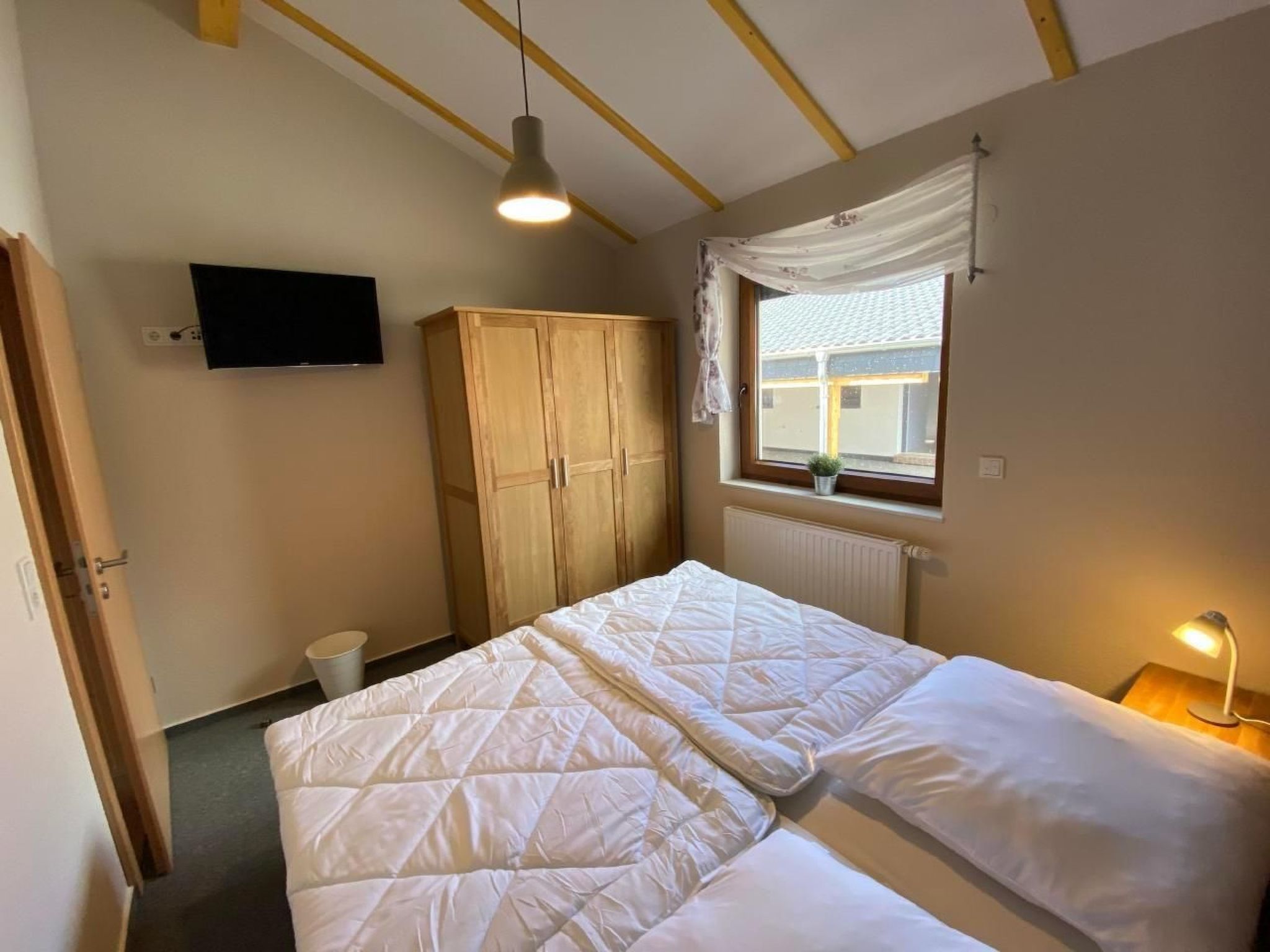 N5 Eingezäuntes Ferienhaus mit ebenerdiger Dusche-Binnen