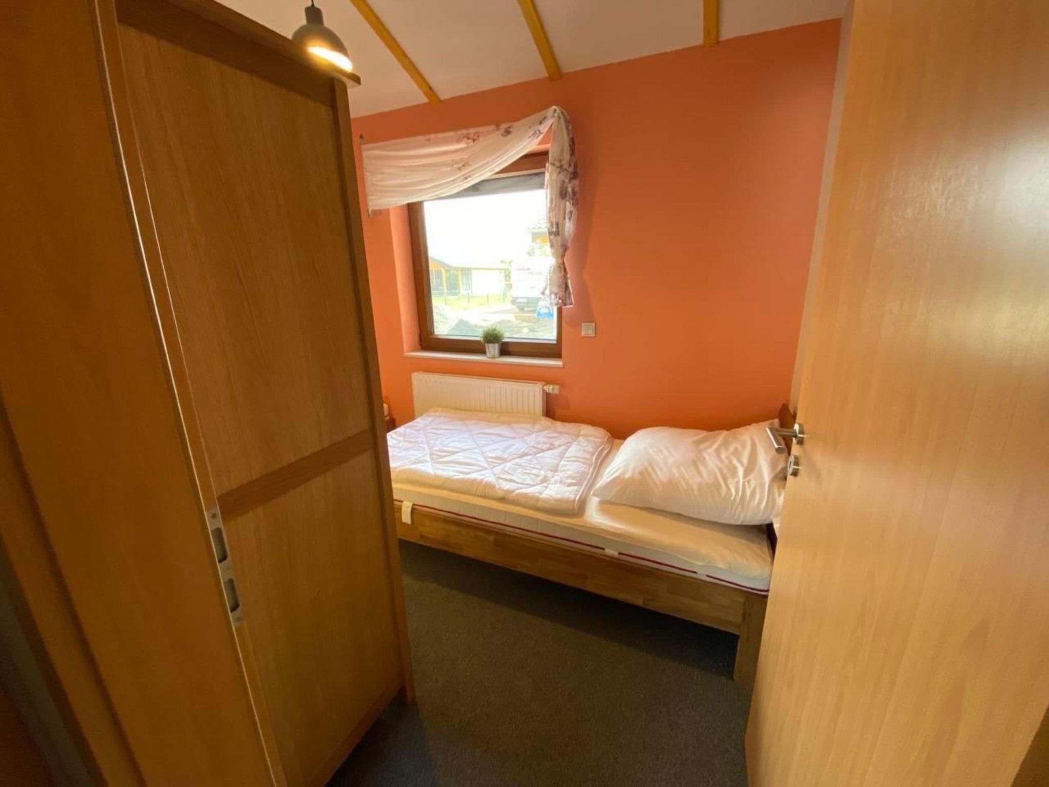 N5 Eingezäuntes Ferienhaus mit ebenerdiger Dusche-Binnen