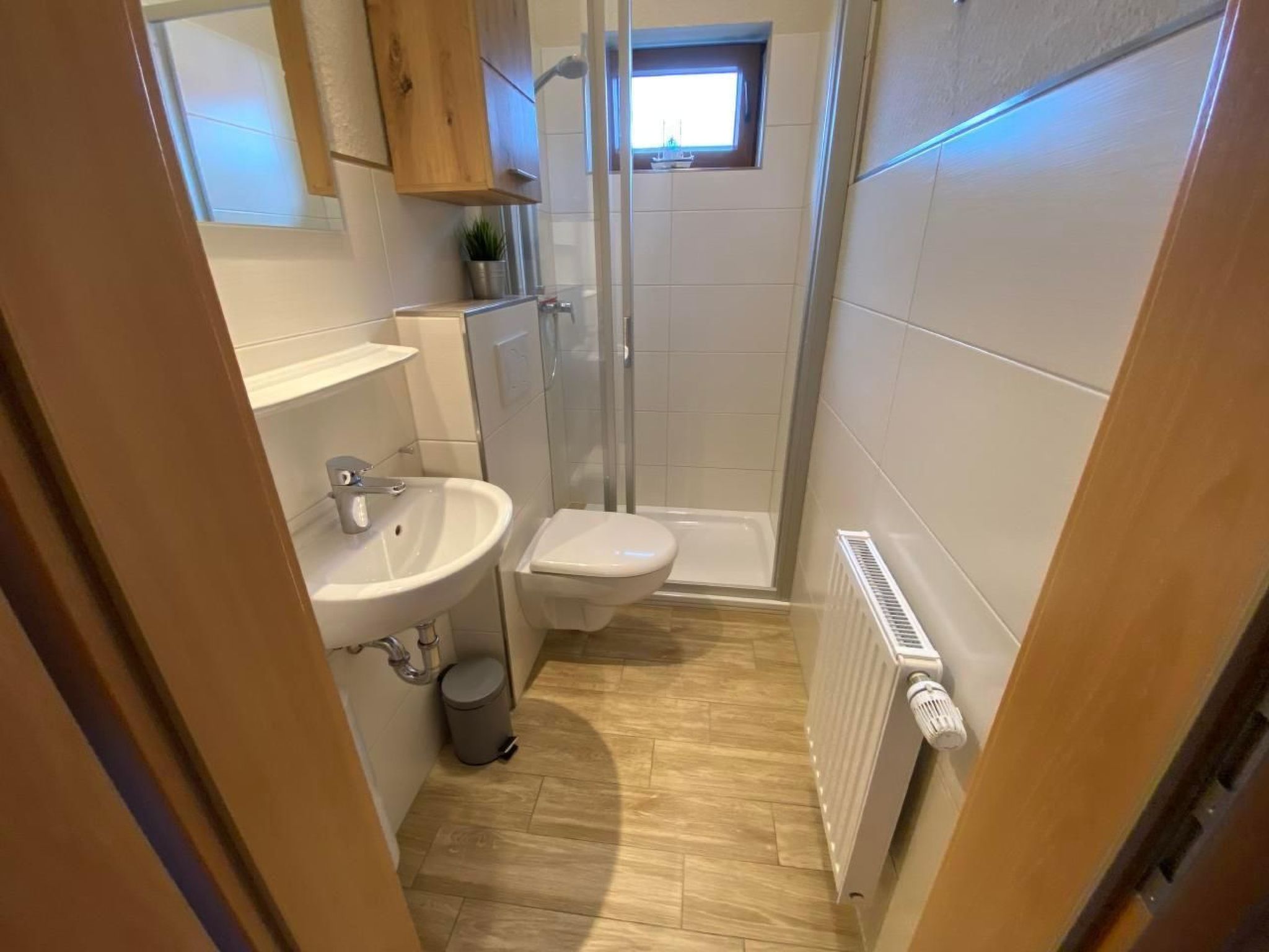 N5 Eingezäuntes Ferienhaus mit ebenerdiger Dusche-Binnen