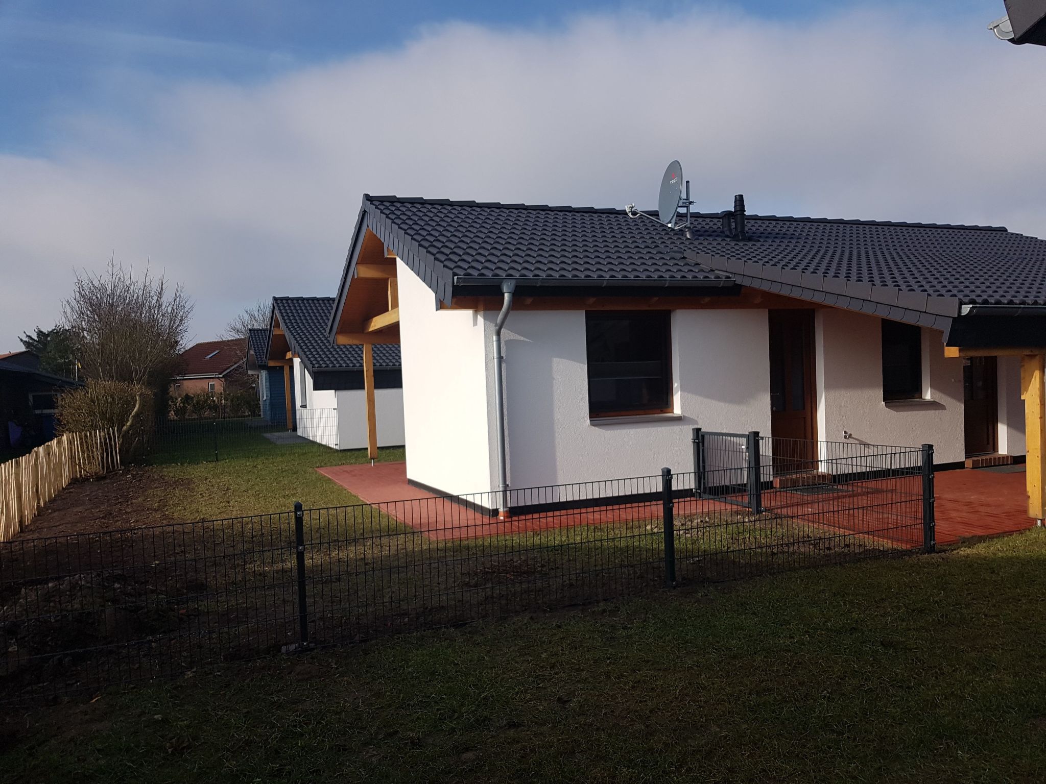 N5 Eingezäuntes Ferienhaus mit ebenerdiger Dusche-Binnen