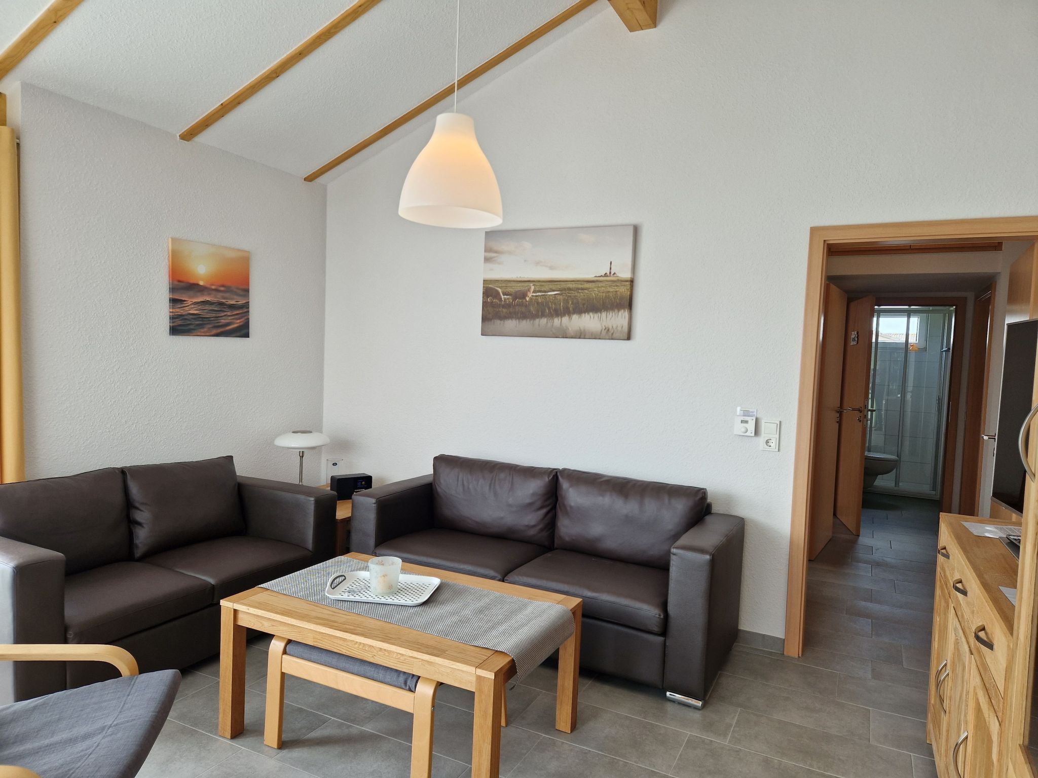 G8 freistehendes Ferienhaus mit Gartenhaus-Binnen