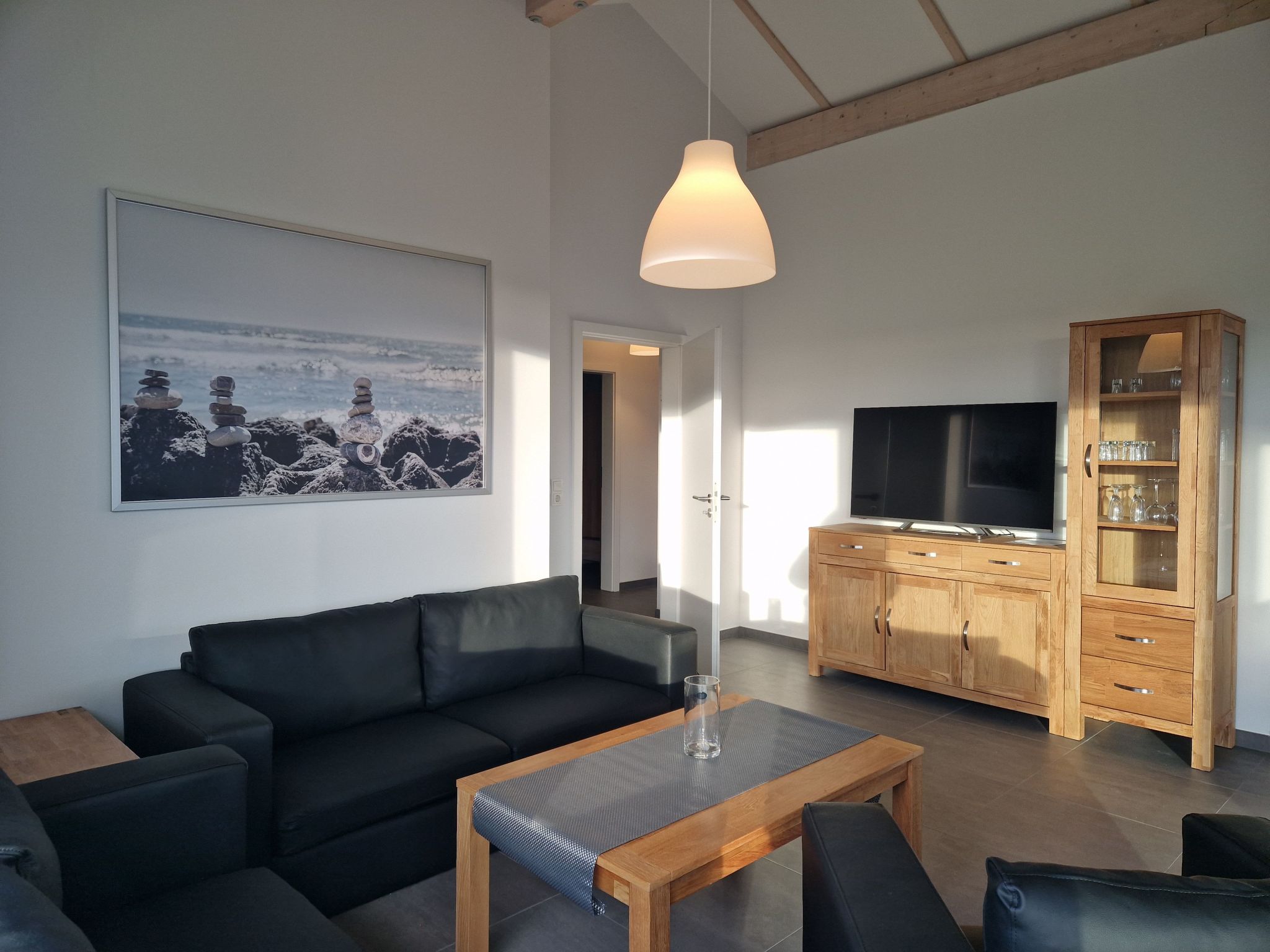 G28 Eingezäuntes Ferienhaus mit Infrarotkabine-Binnen