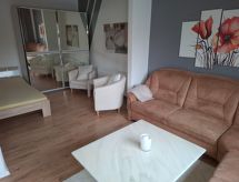 Private Ferienwohnung in Nordenham, großer Balkon