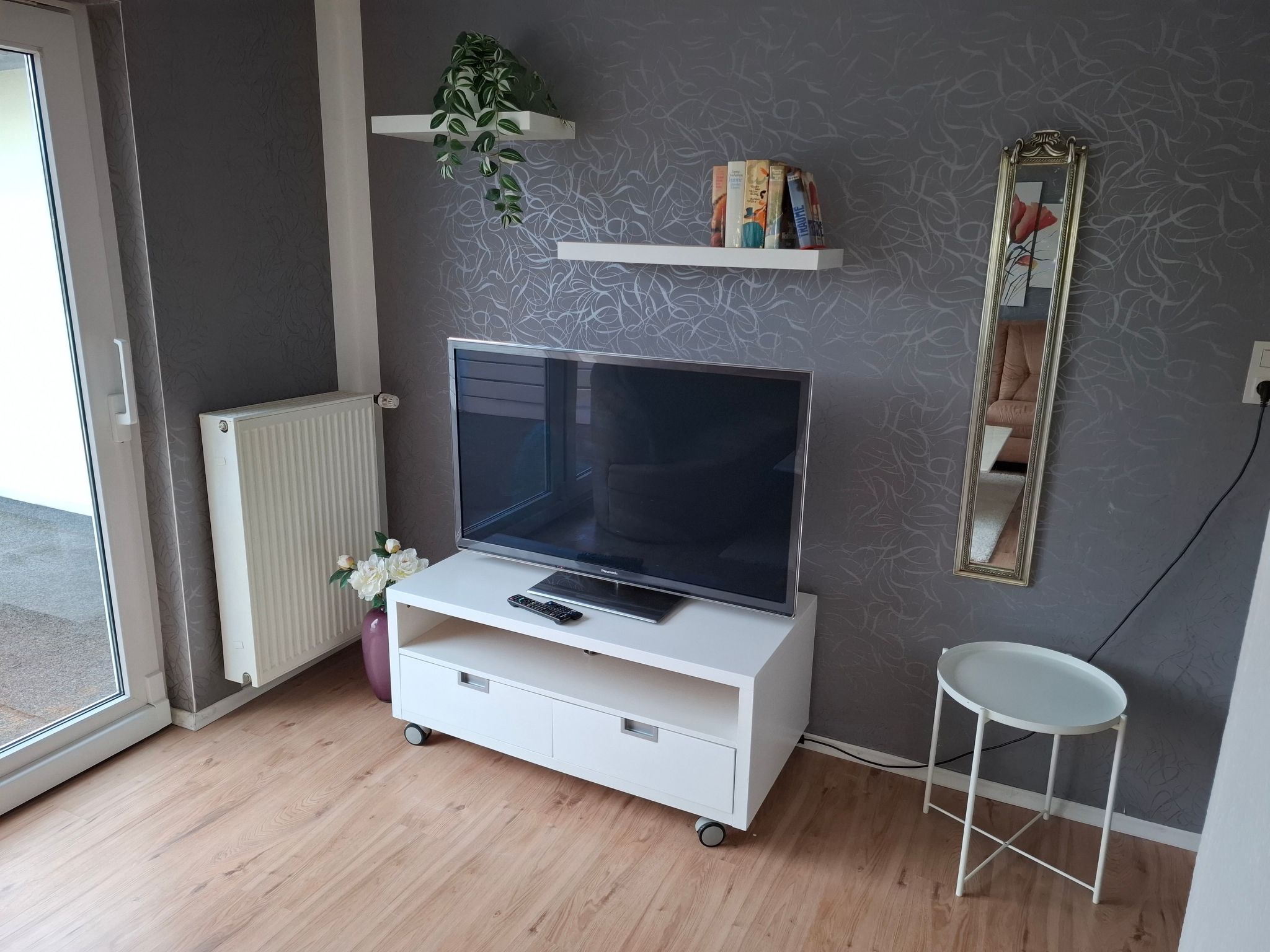 Private Ferienwohnung in Nordenham, großer Balkon-Binnen