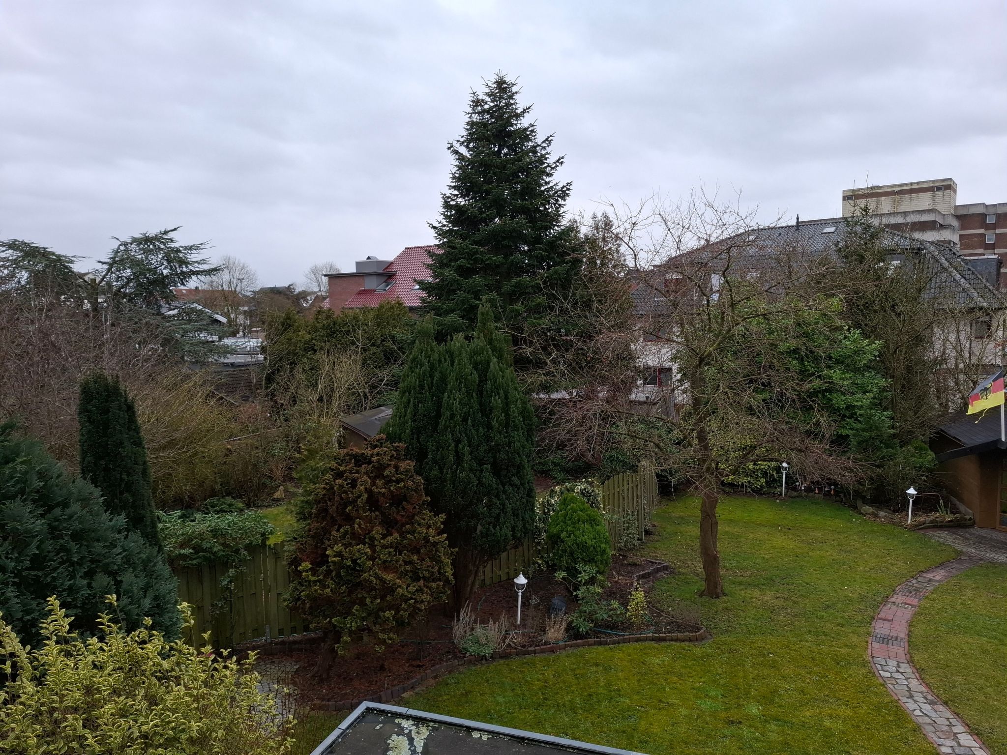 Private Ferienwohnung in Nordenham, großer Balkon-Binnen