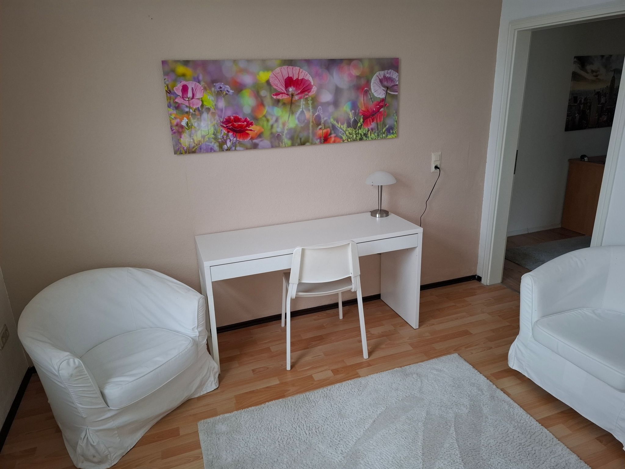 Private Ferienwohnung in Nordenham, großer Balkon-Binnen