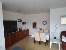 Ruim 4-persoons appartement met groot balkon nabij het meer in Nordenham - thumbnail 5