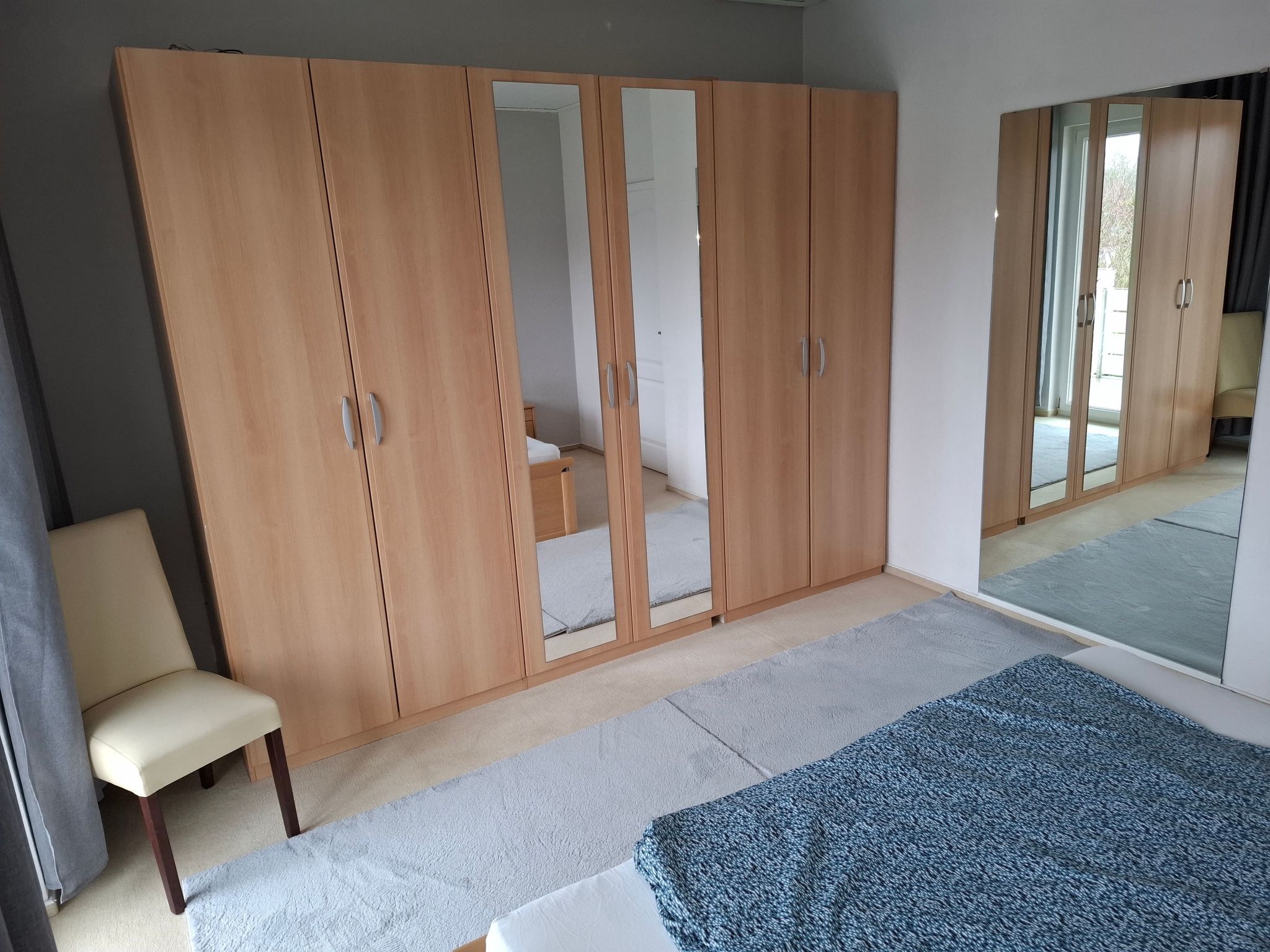 Private Ferienwohnung in Nordenham, großer Balkon-Binnen