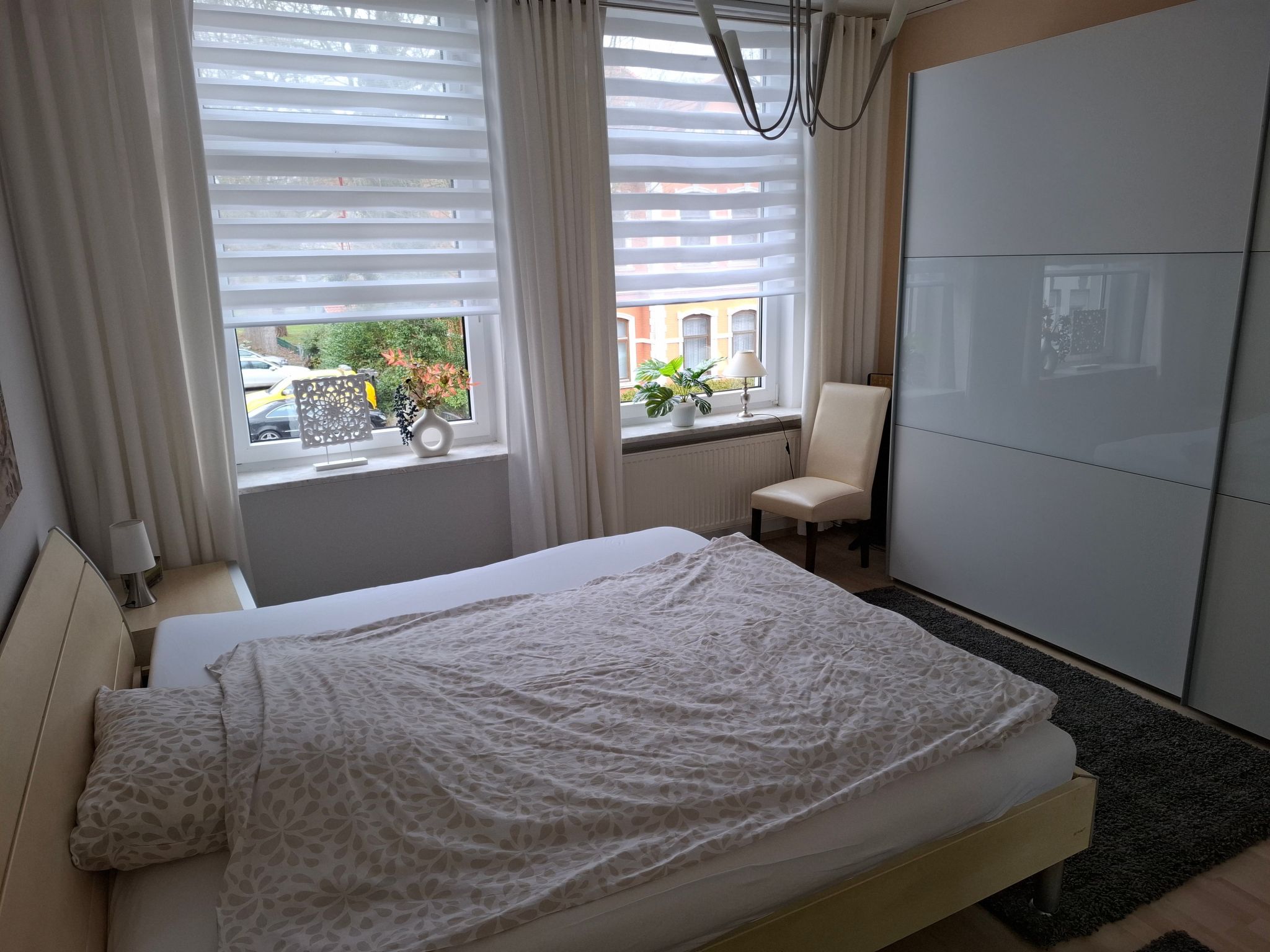 Private Ferienwohnung in Nordenham, großer Balkon-Binnen