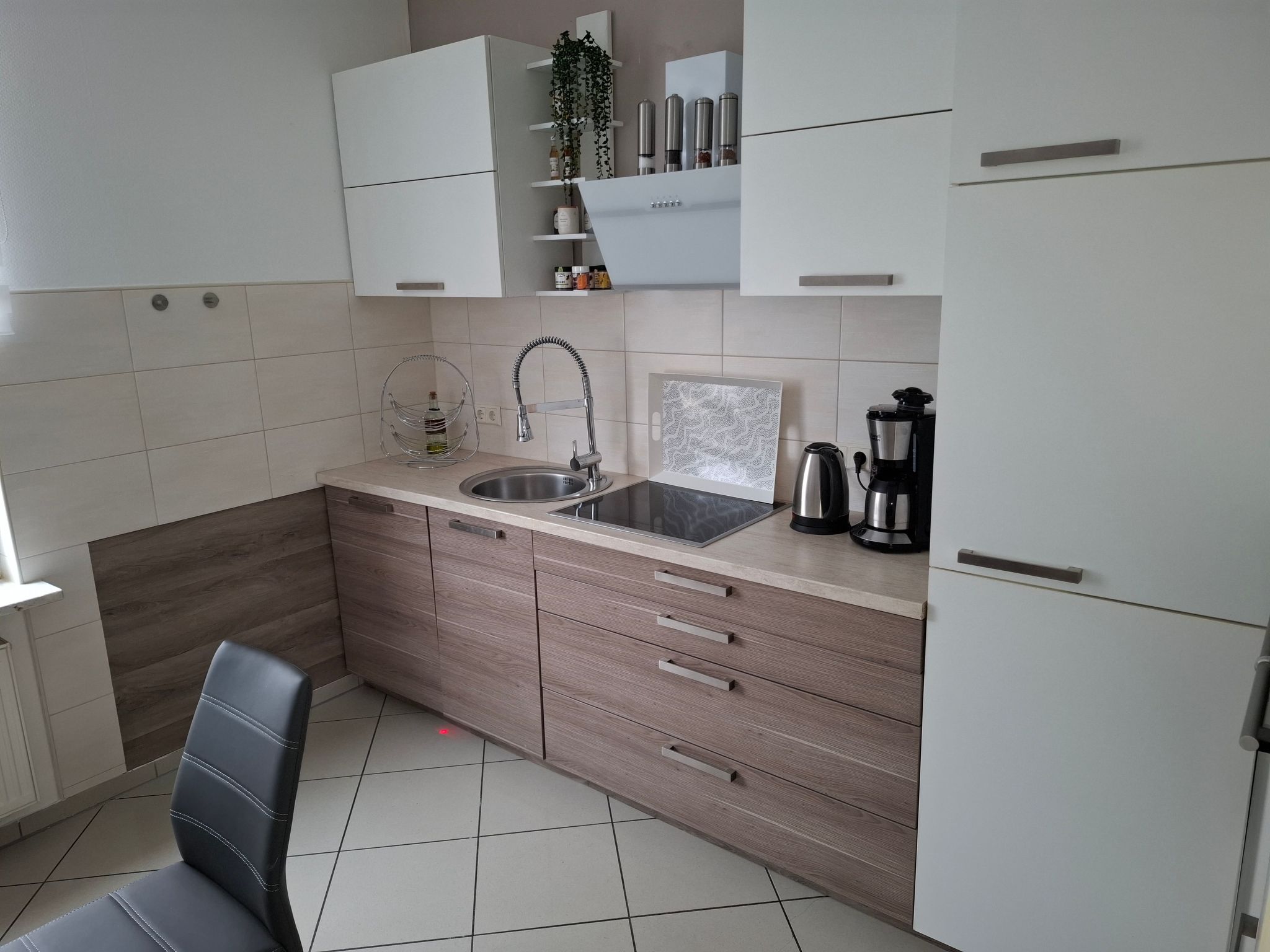 Private Ferienwohnung in Nordenham, großer Balkon-Binnen