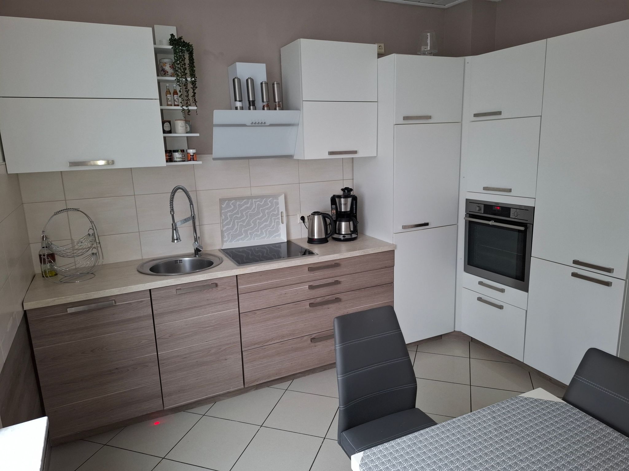 Private Ferienwohnung in Nordenham, großer Balkon-Binnen