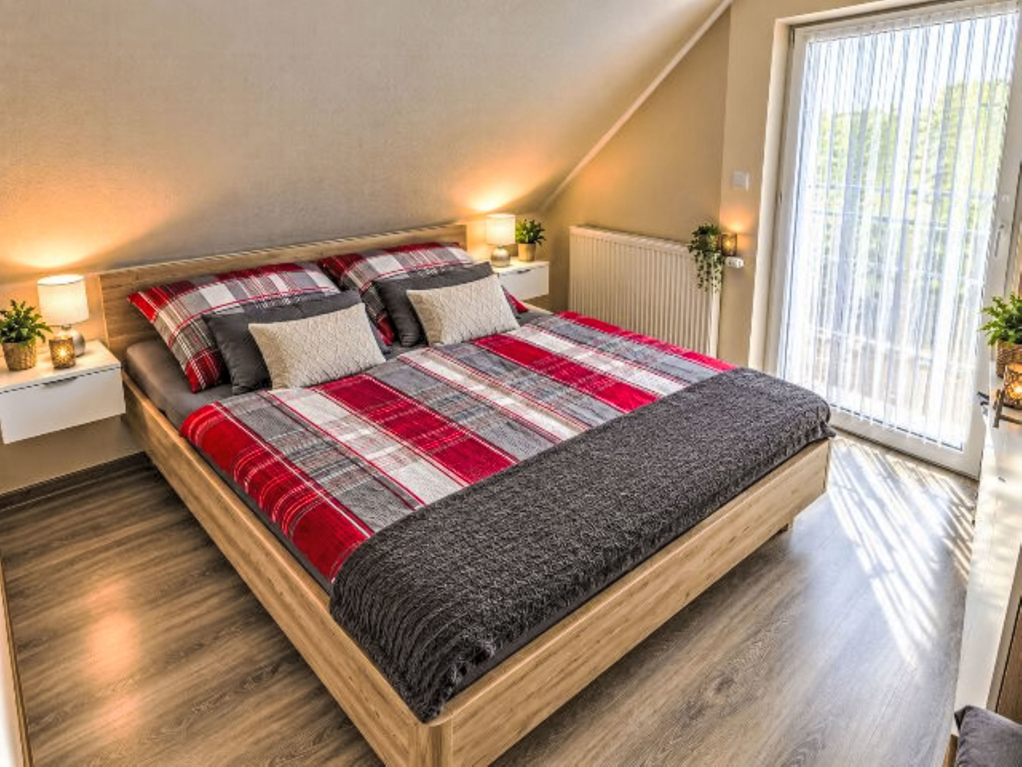 Appartement Komfortable Ferienwohnung in Werdum – Chambre, photo 7 sur 16