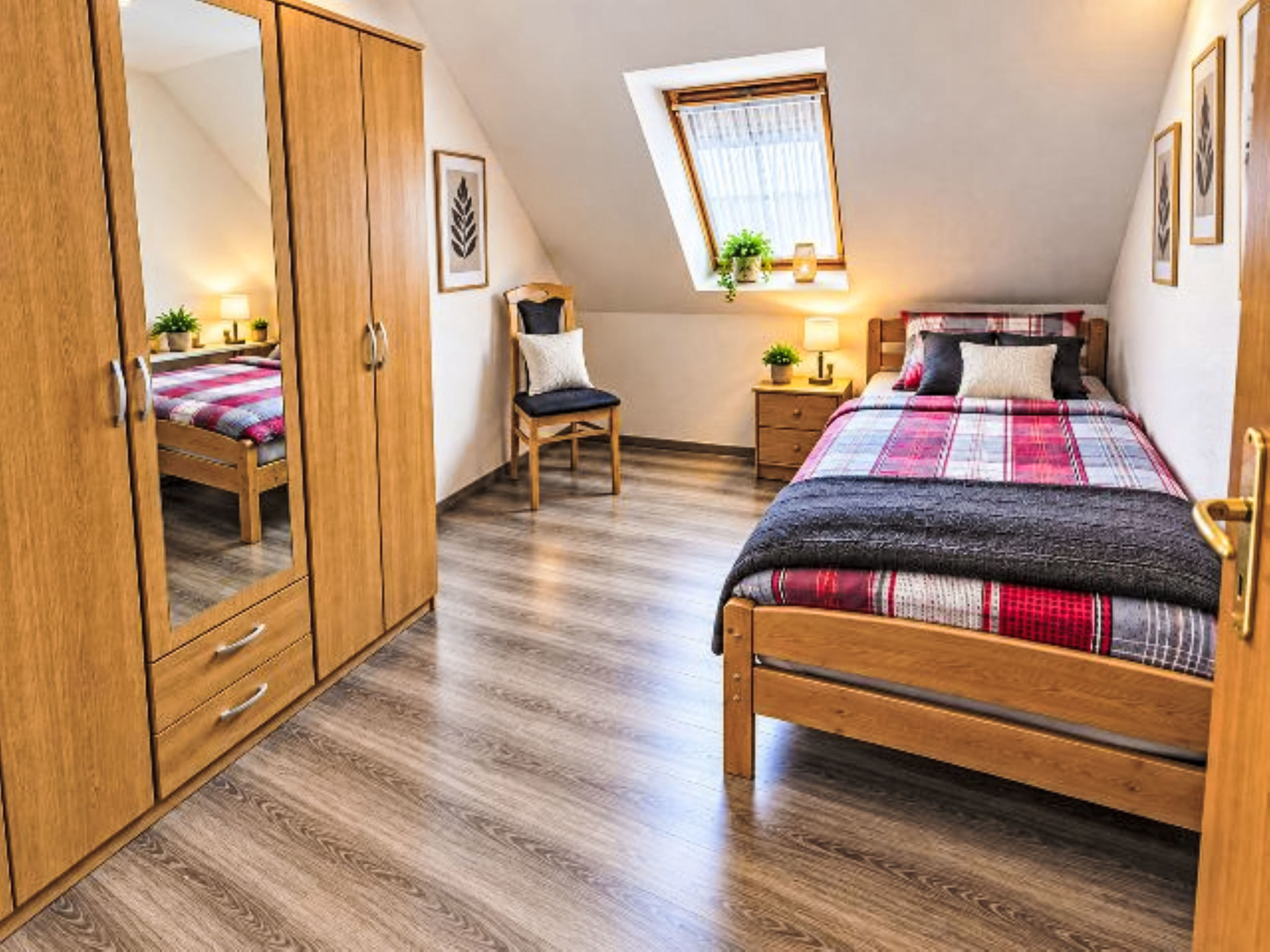 Appartement Komfortable Ferienwohnung in Werdum – Chambre, photo 8 sur 16