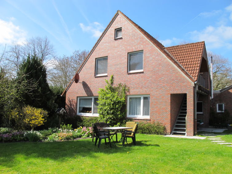 Rustgevend appartement Harms in het groene Horumersiel in Horumersiel