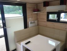 Romantisch Hausboot voor 2 aan de Noordzee met knusse open haard - thumbnail 5