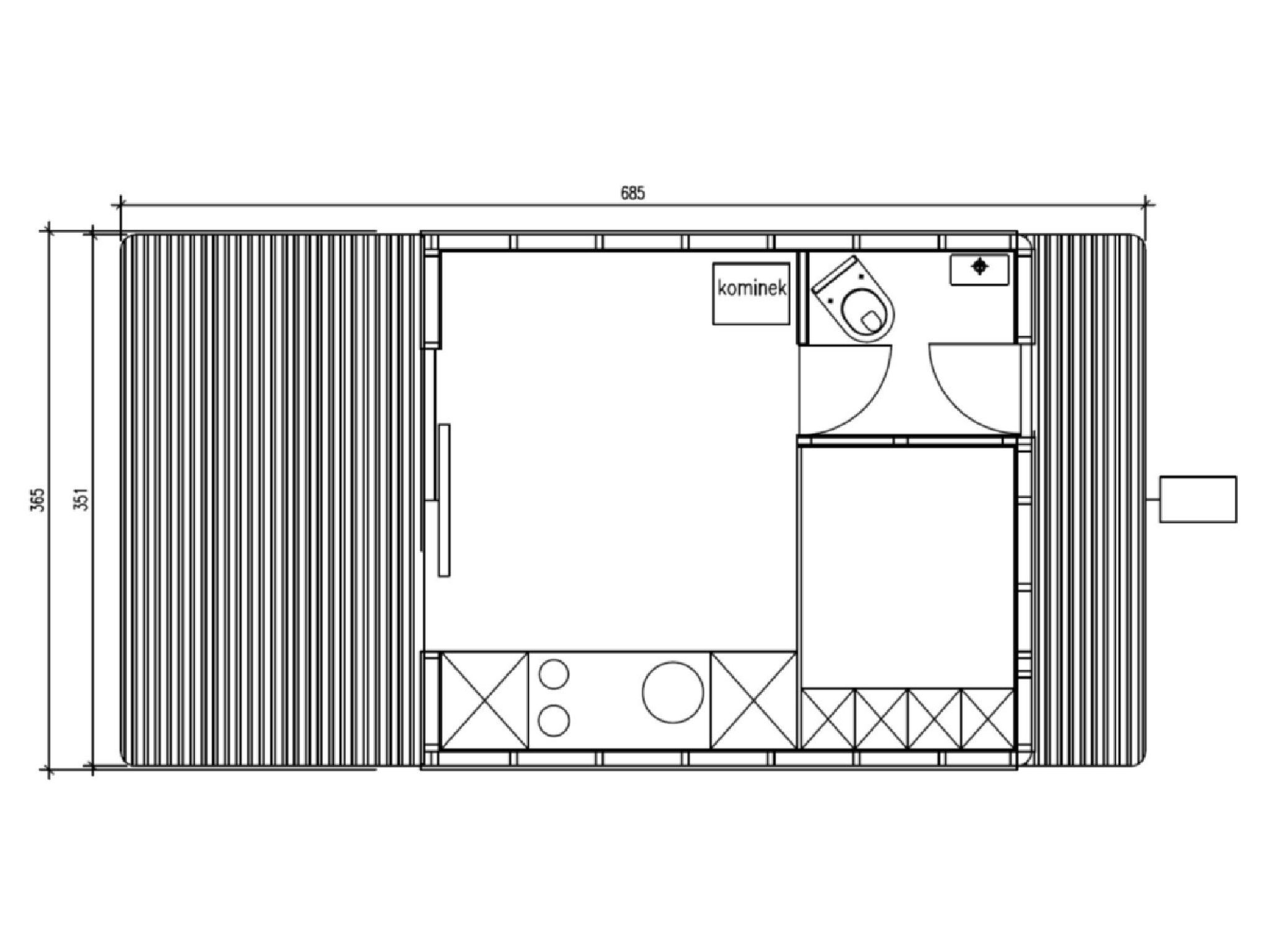 Hausboot für zwei Personen mit Kamin und Terrasse-Image-tags.info