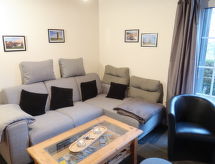 Alter Bahnhof: Karakteristiek appartement dichtbij de Noordzee in Neugarmssiel - thumbnail 6