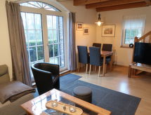 Alter Bahnhof: Karakteristiek appartement dichtbij de Noordzee in Neugarmssiel - thumbnail 2